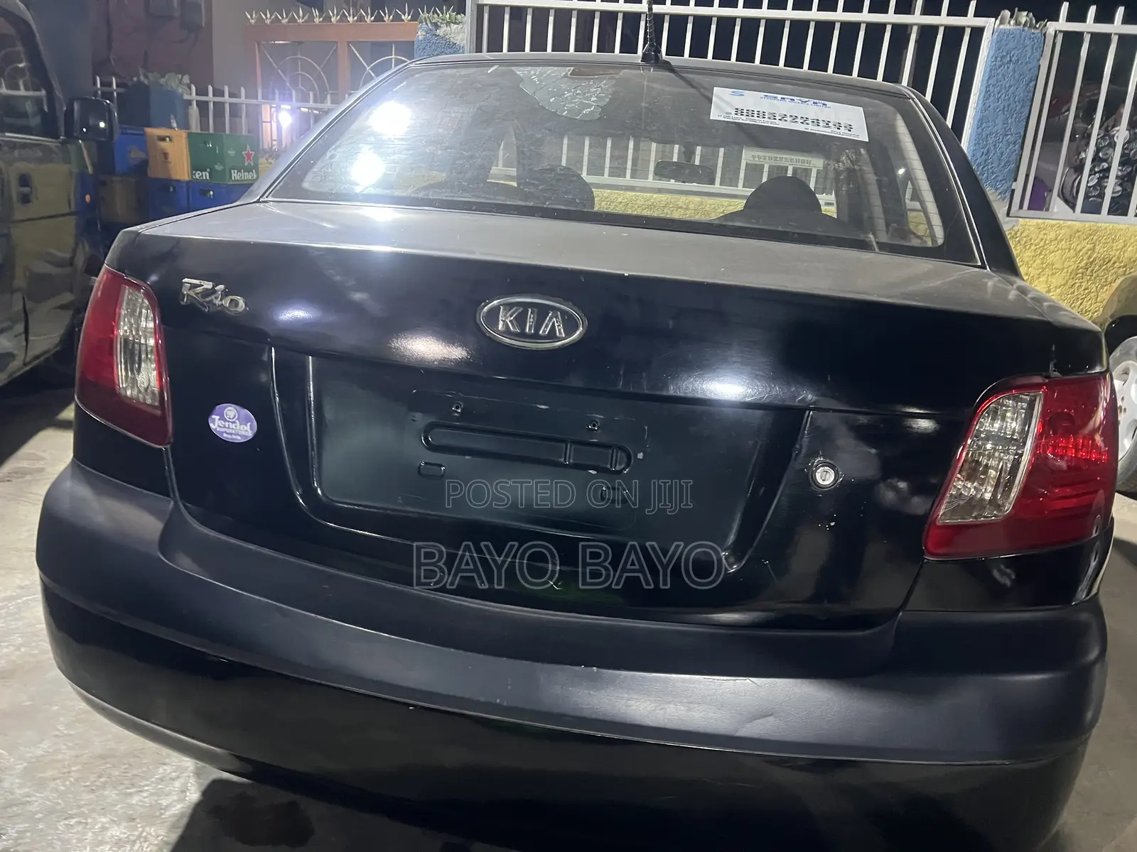 Kia Rio Sedan 2005 Black