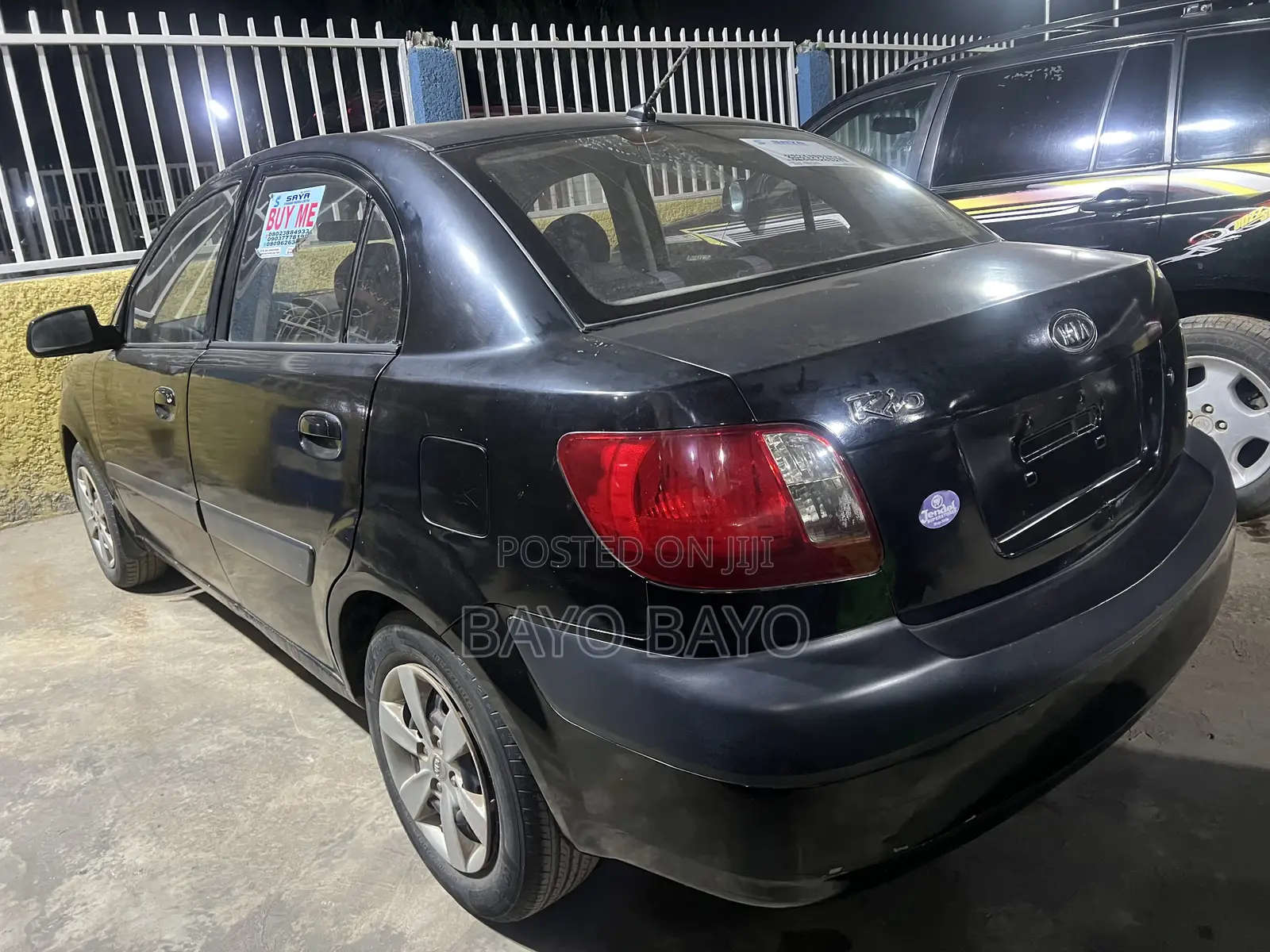 Kia Rio Sedan 2005 Black