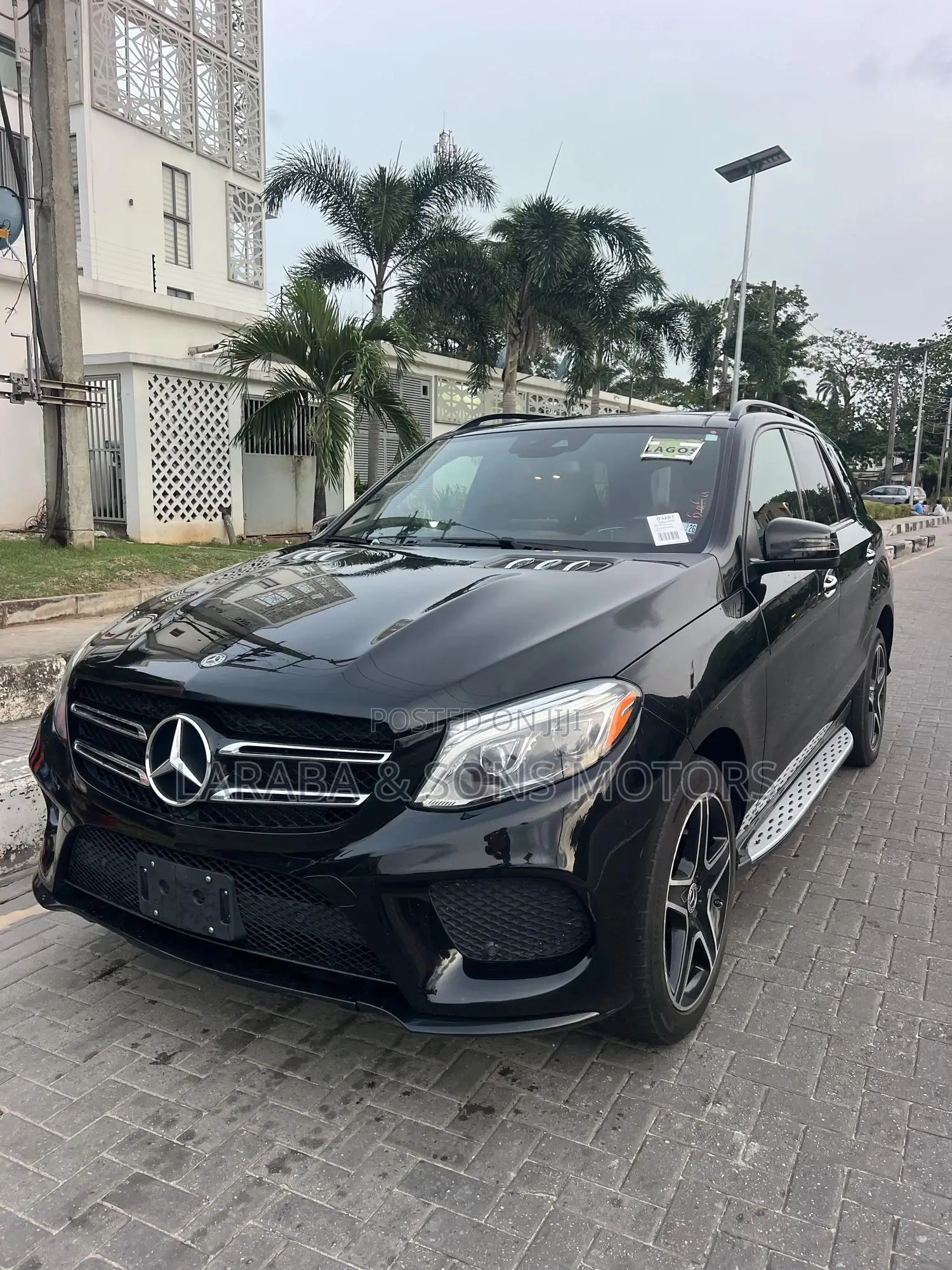 Mercedes-Benz GLE-Class GLE 550 4MATIC 2017 Black