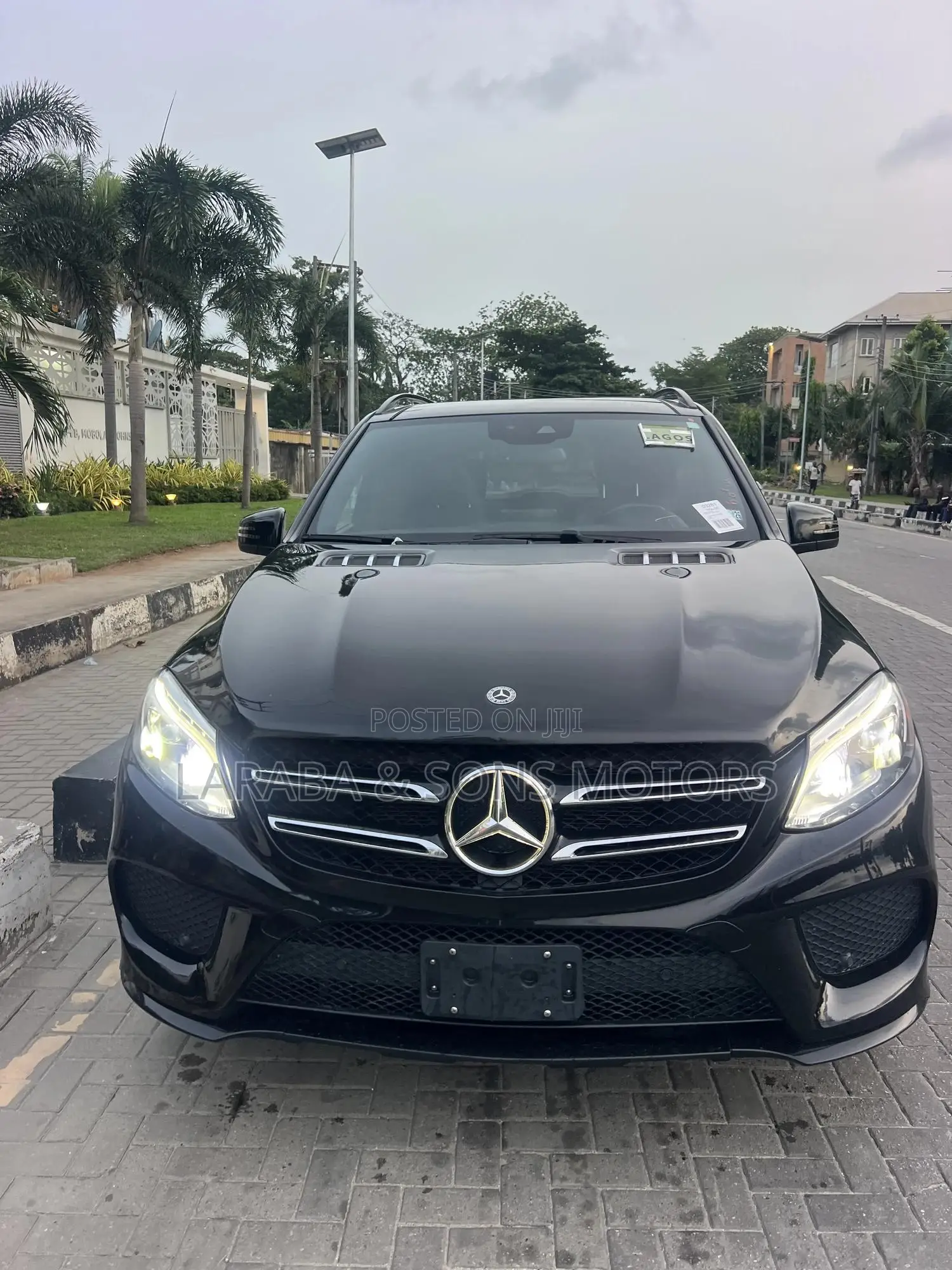 Mercedes-Benz GLE-Class GLE 550 4MATIC 2017 Black