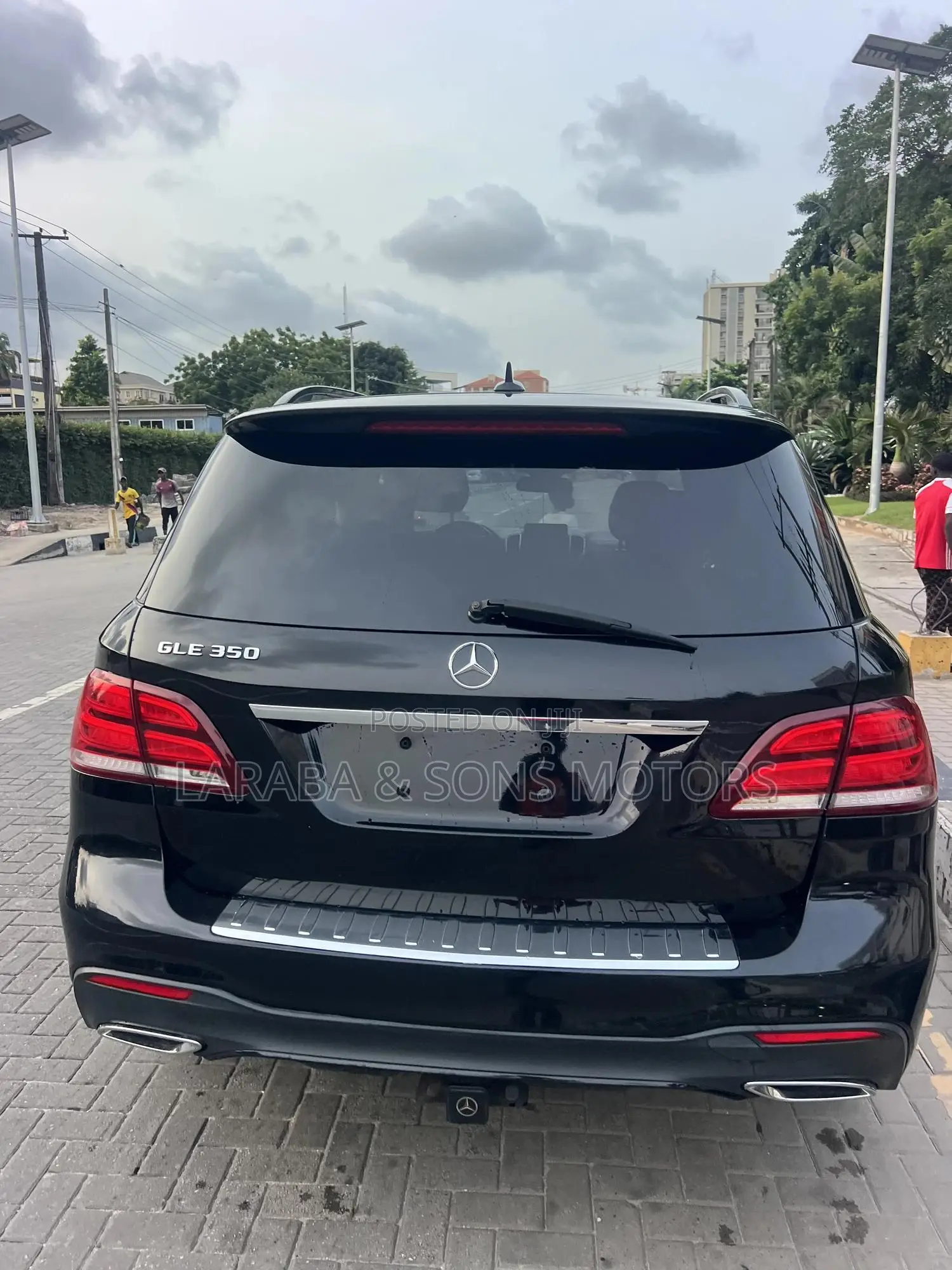 Mercedes-Benz GLE-Class GLE 550 4MATIC 2017 Black