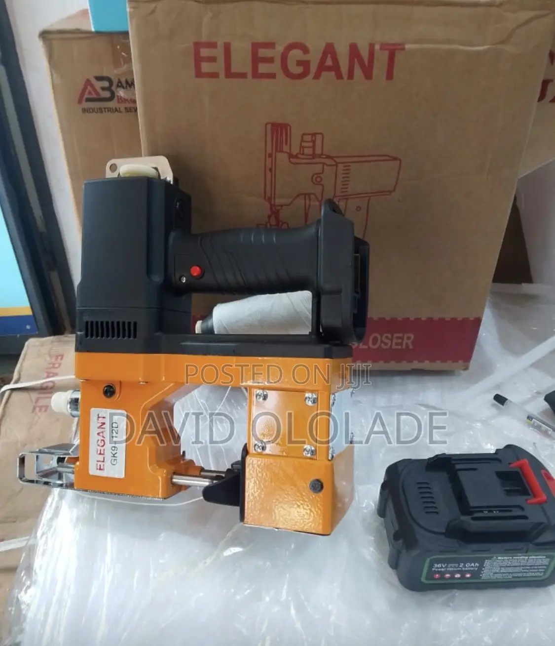 Rechargeable Bag Closer Machine