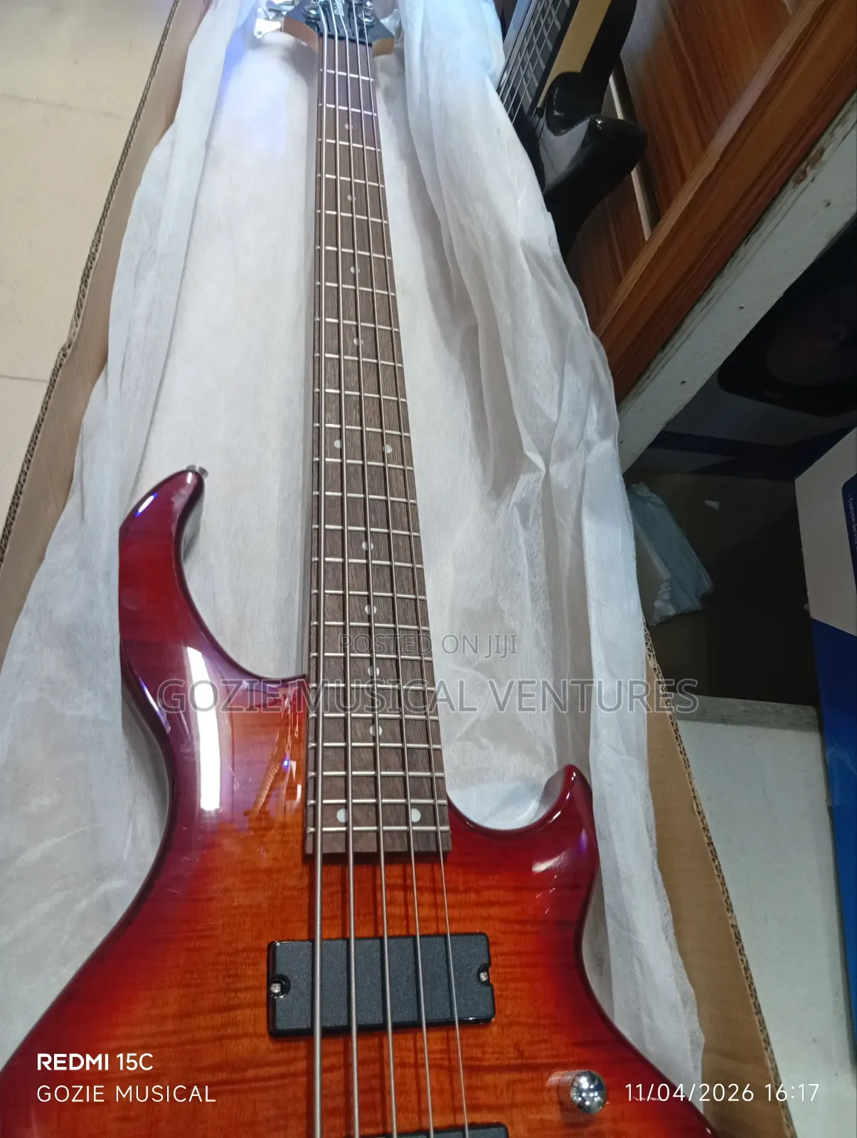 Strinberg 5- String Active Bass Guitar