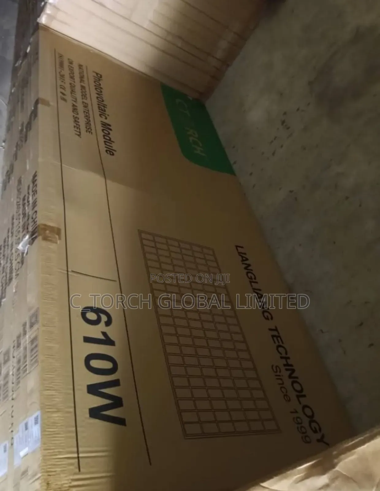 610 Watts C_torch Solar Panels
