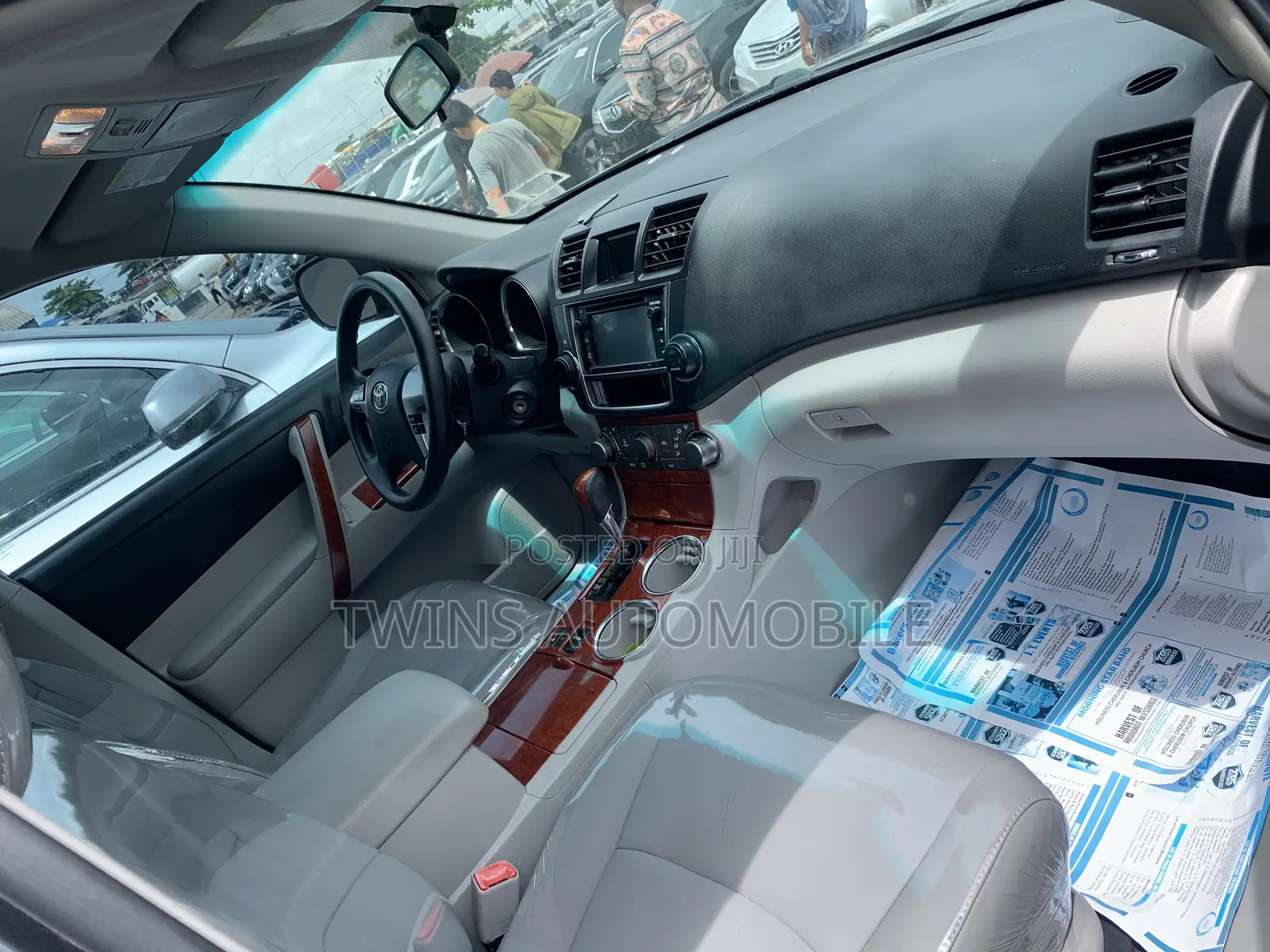 Toyota Highlander Limited 2012 Gray