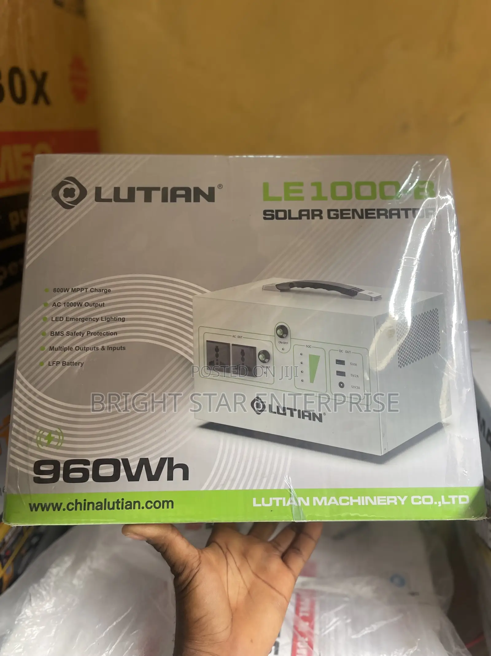 Lutian Solar Generator With Panel 960h 24v 220w