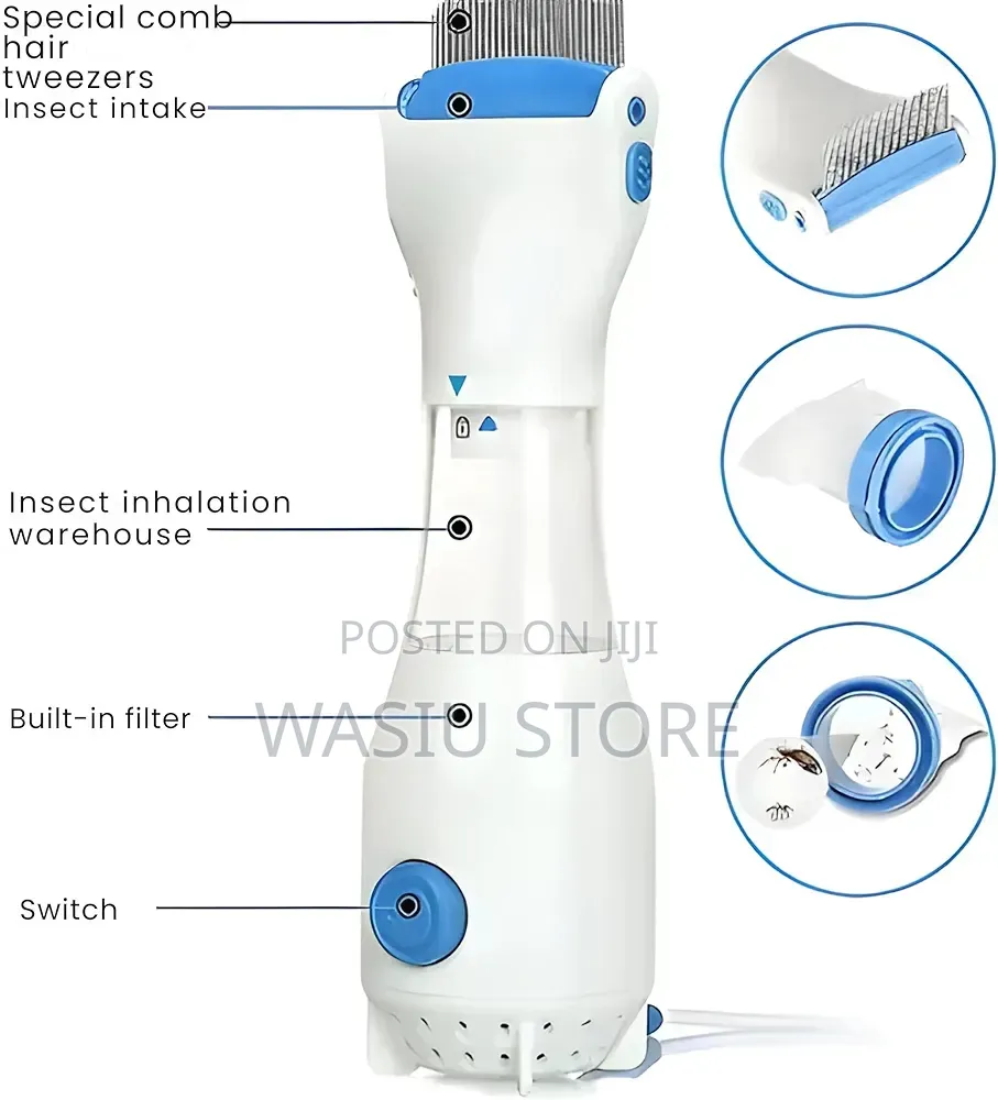 V Comb Electric Head Lice Comb