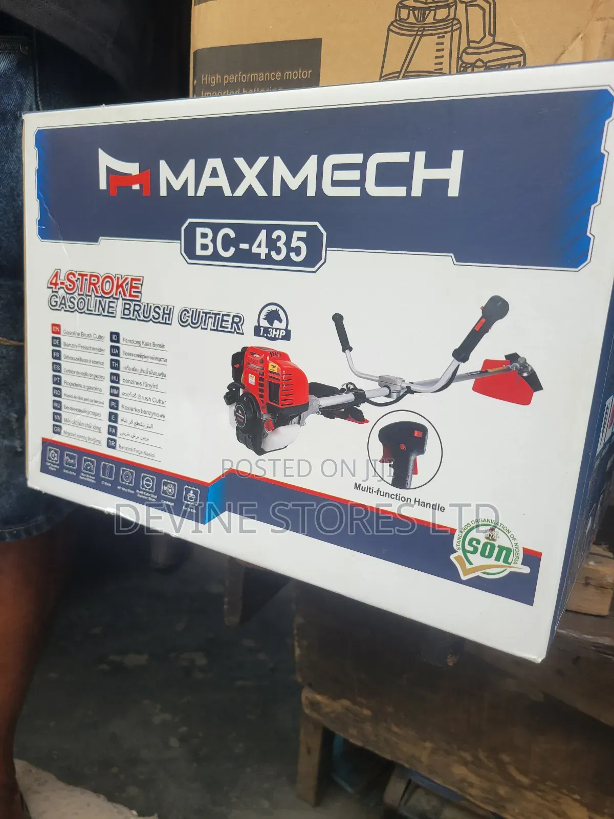 4 Stroke Maxmech Gasoline Grass Cutter Machine