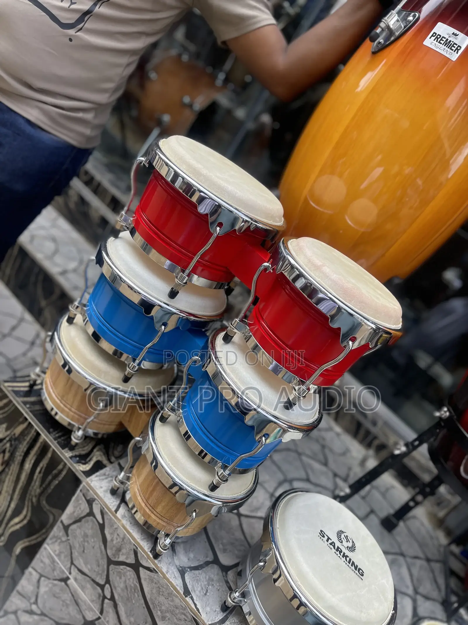 Star King Professional Bongo Set
