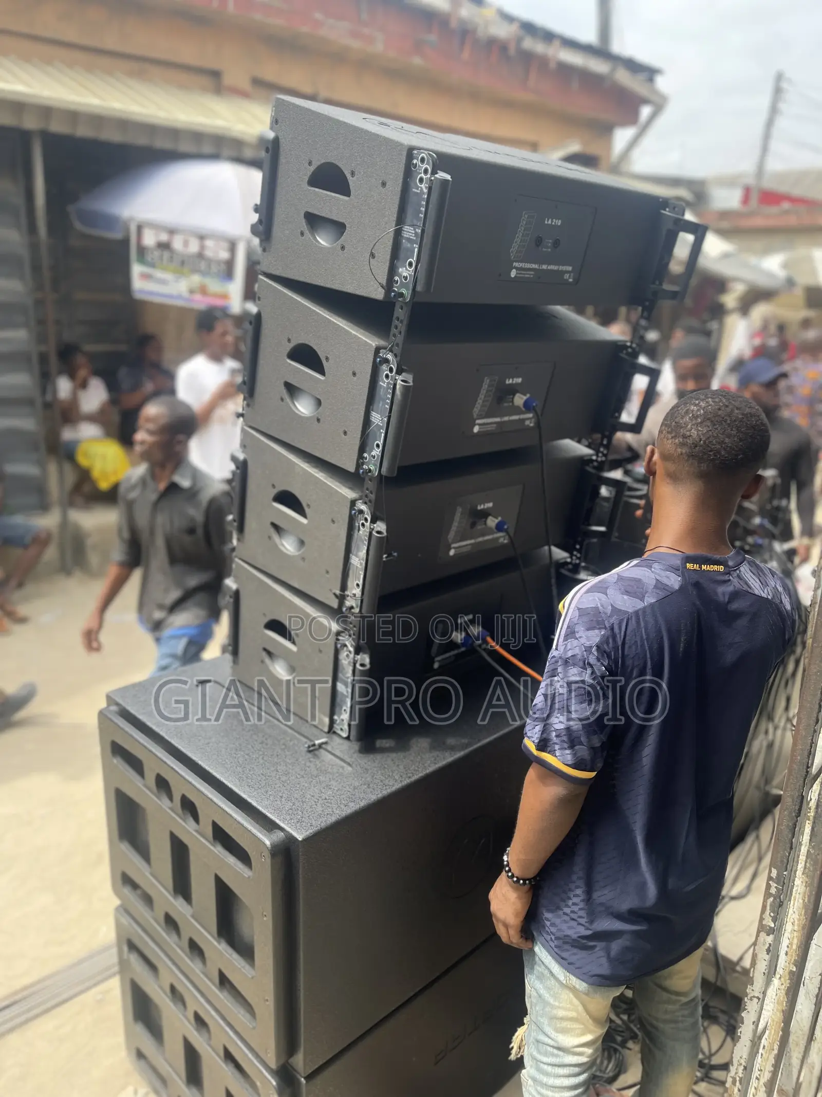 12 Inches Immortar Line Array Speaker and 18 Inches Immortar Subwoofer