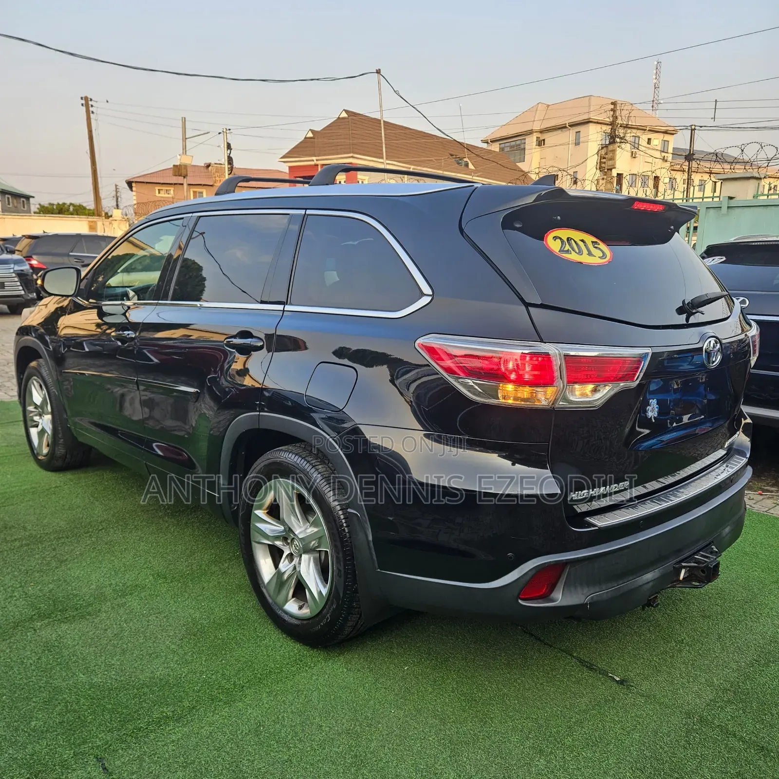Toyota Highlander Limited Platinum 4dr SUV (3.5L 6cyl 6A) 2015 Black