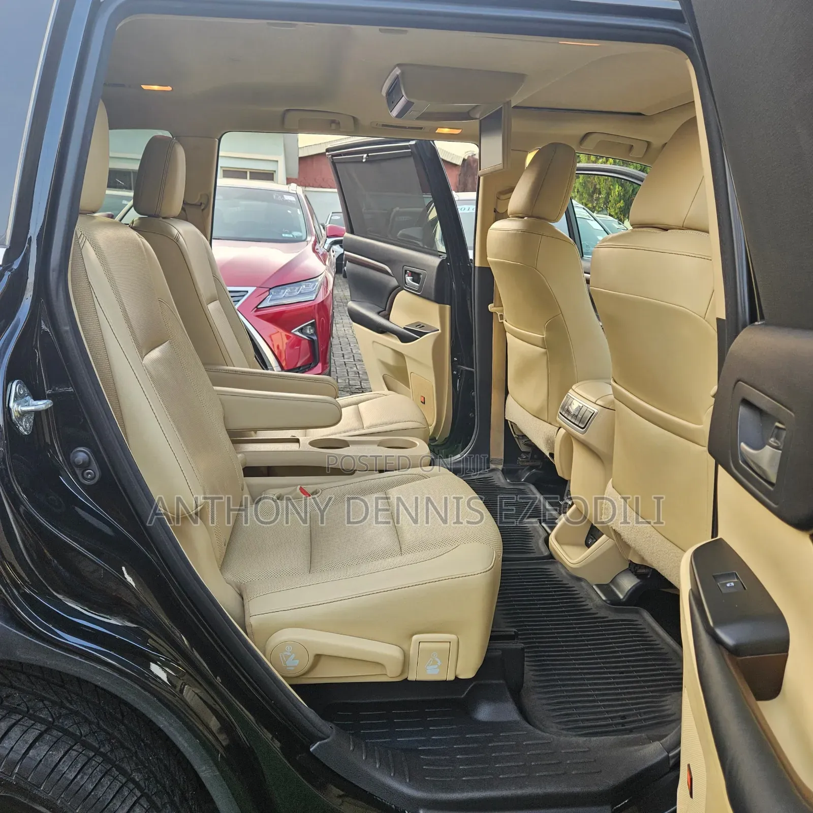 Toyota Highlander Limited Platinum 4dr SUV (3.5L 6cyl 6A) 2015 Black