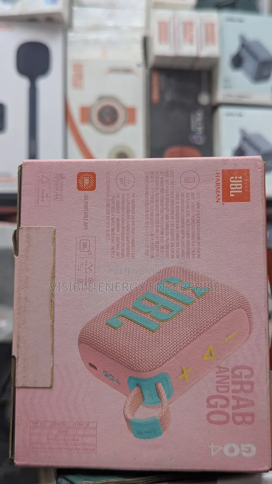 JBL Go 4 Portable Bluetooth Speaker