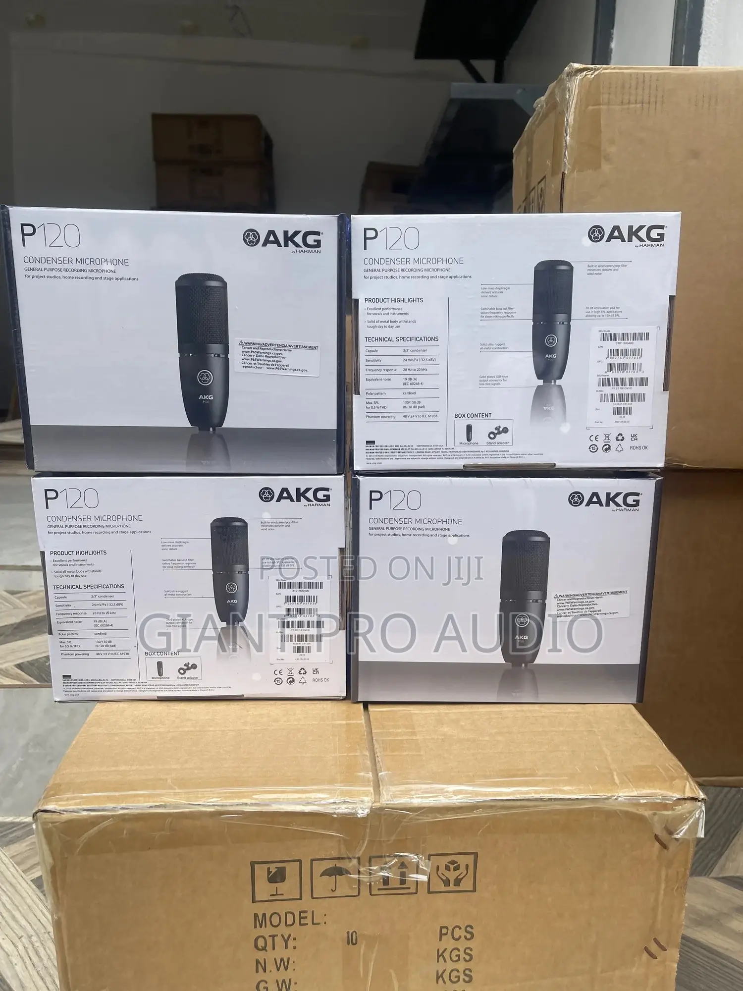Akgp120 Condenser Microphone