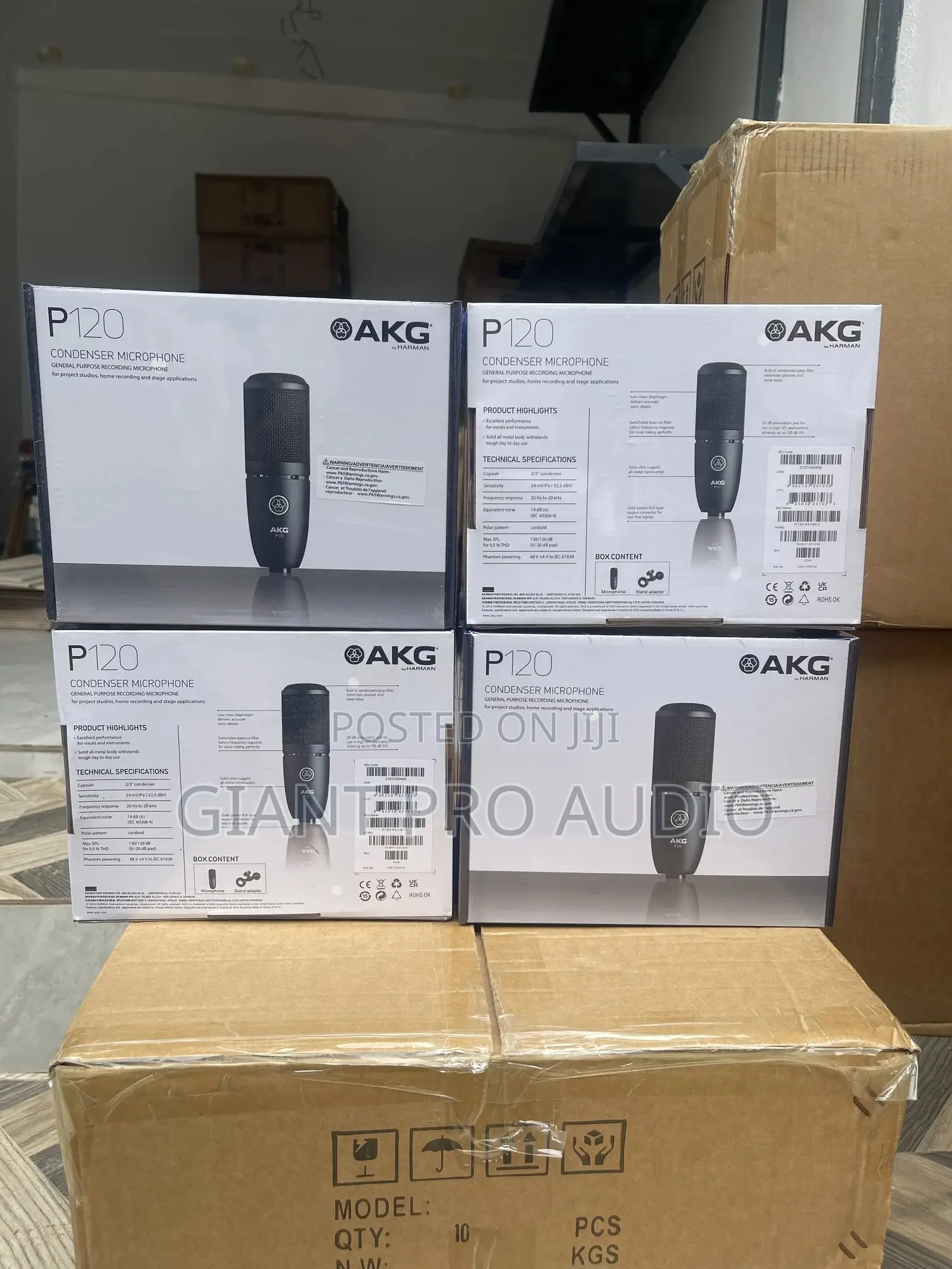 Akgp120 Condenser Microphone