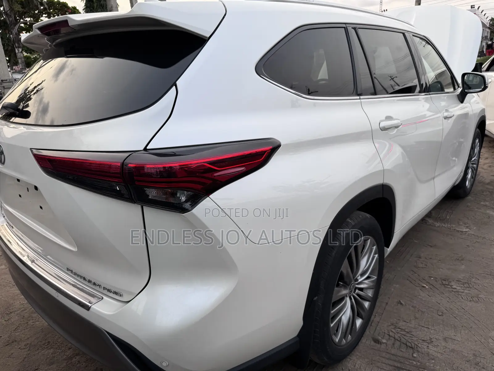Toyota Highlander Platinum 2022 White
