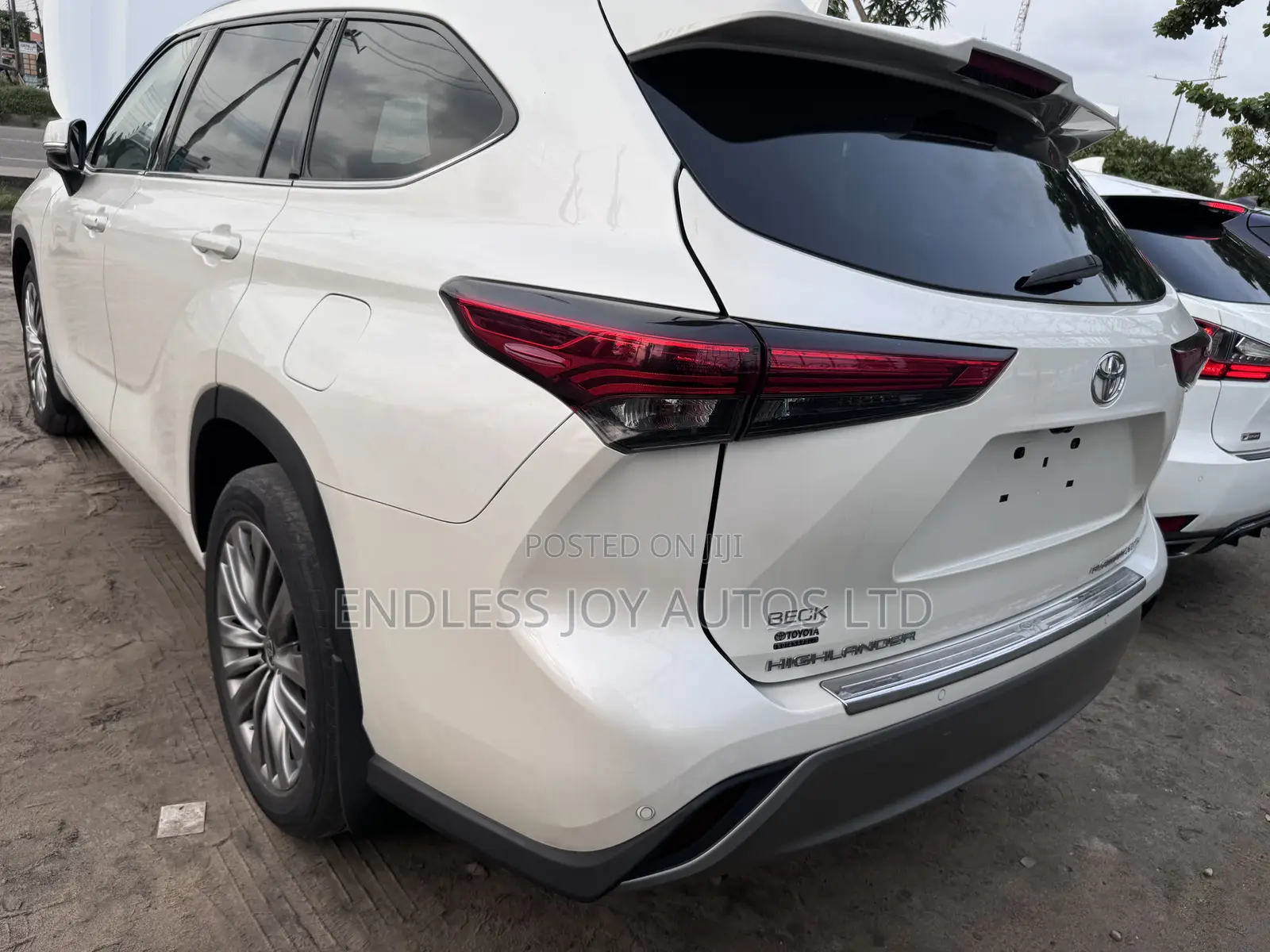 Toyota Highlander Platinum 2022 White