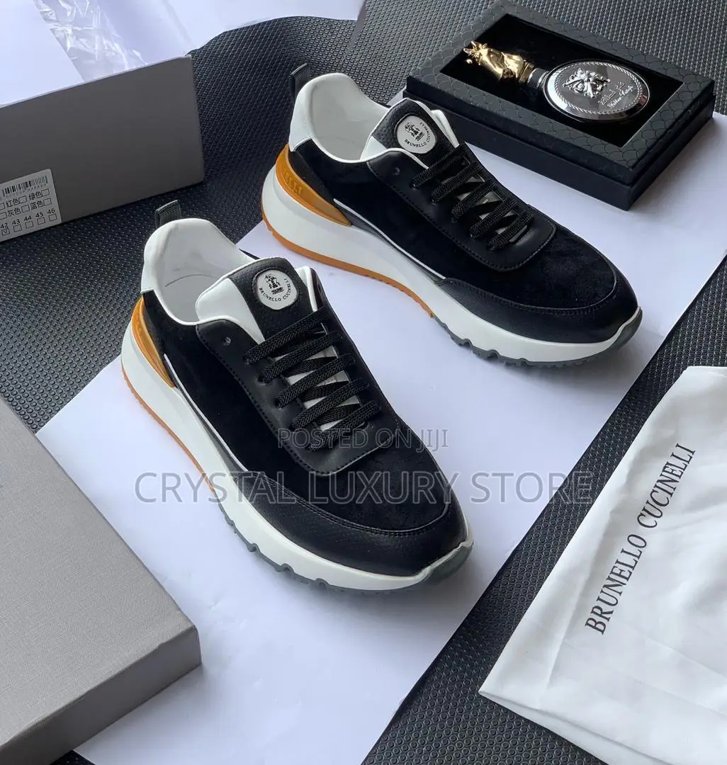 Brunello Cucinelle Quality Luxury Men Sneakers