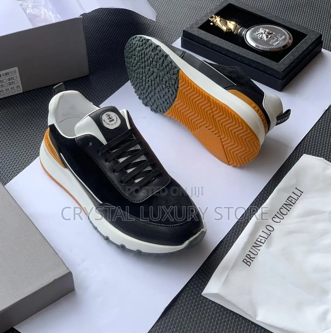 Brunello Cucinelle Quality Luxury Men Sneakers