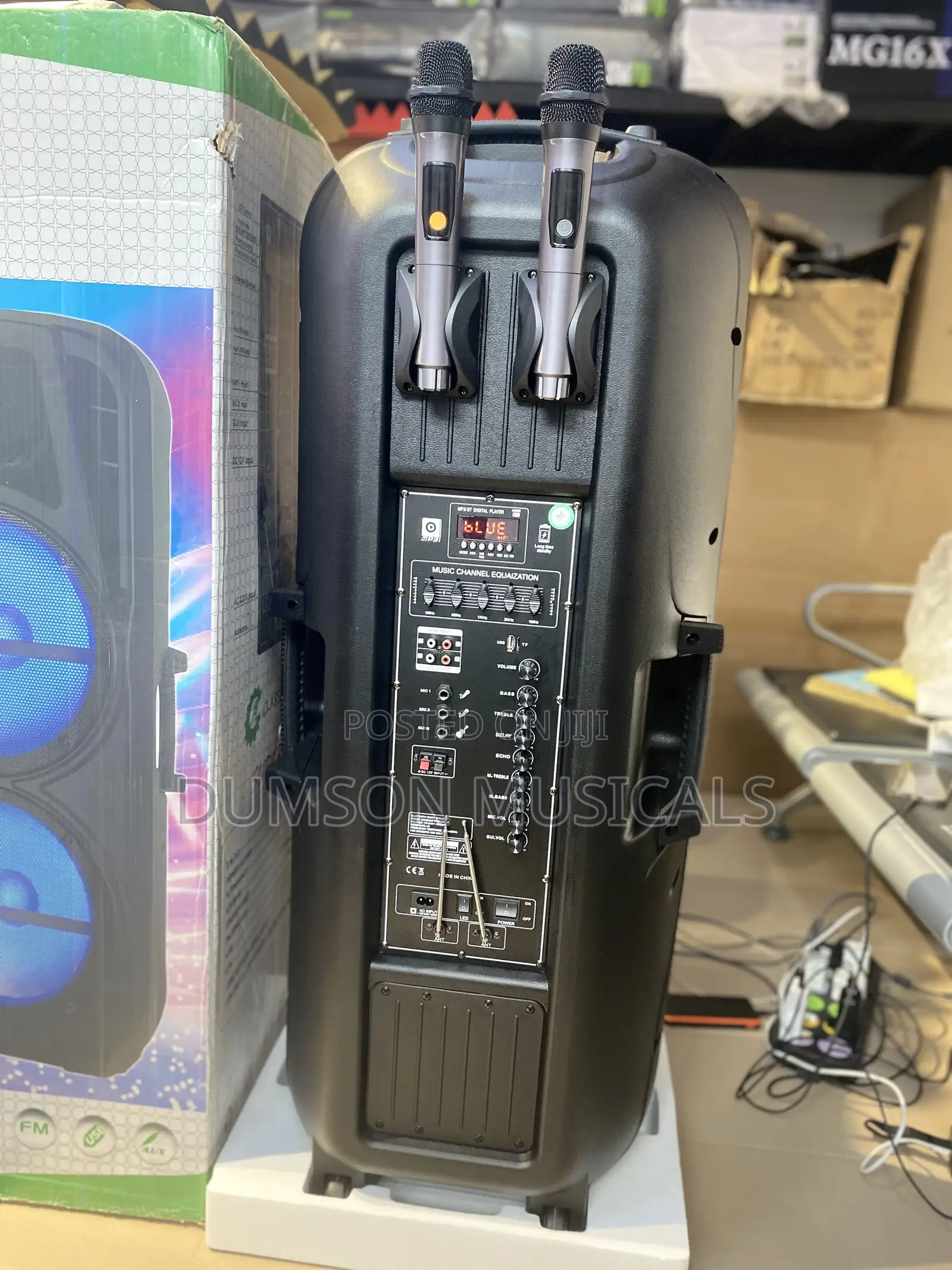 30,000watts Double 15 Public Address System Classic-Audio Mt-1520