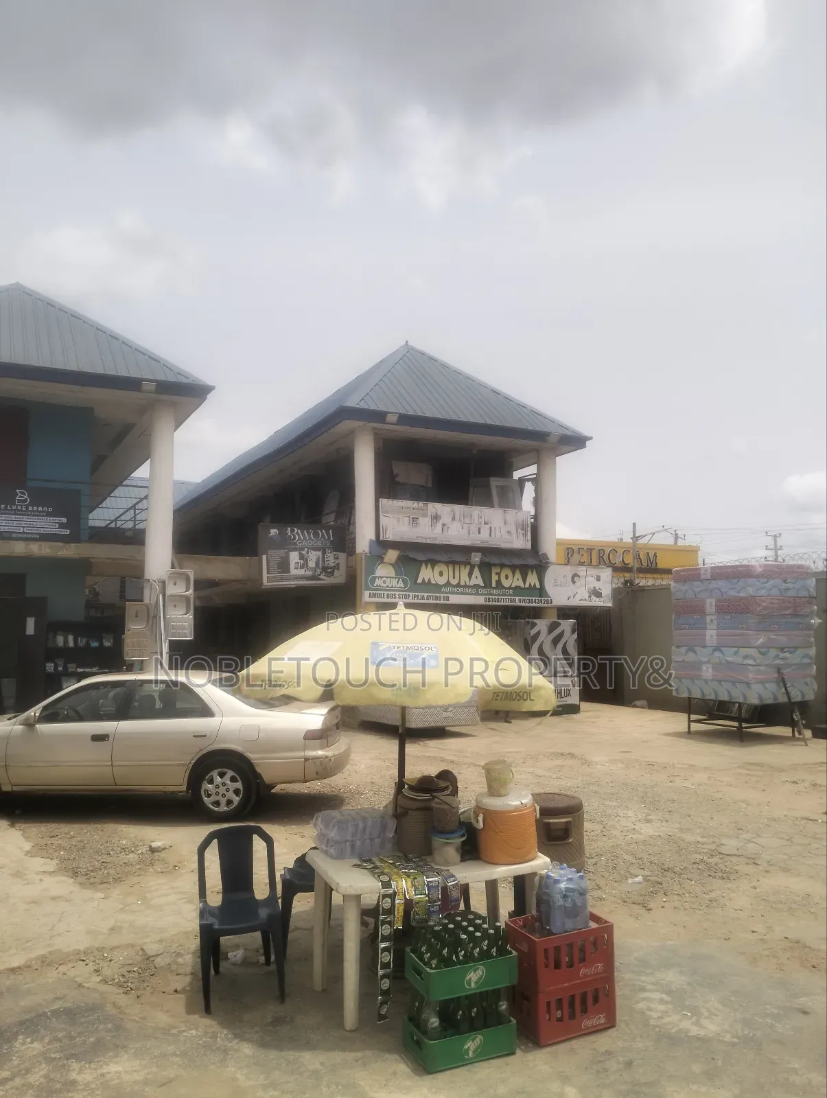 Commercial Complex With 24shops at Amule B/Stop Ipaja Ayobo Lagos