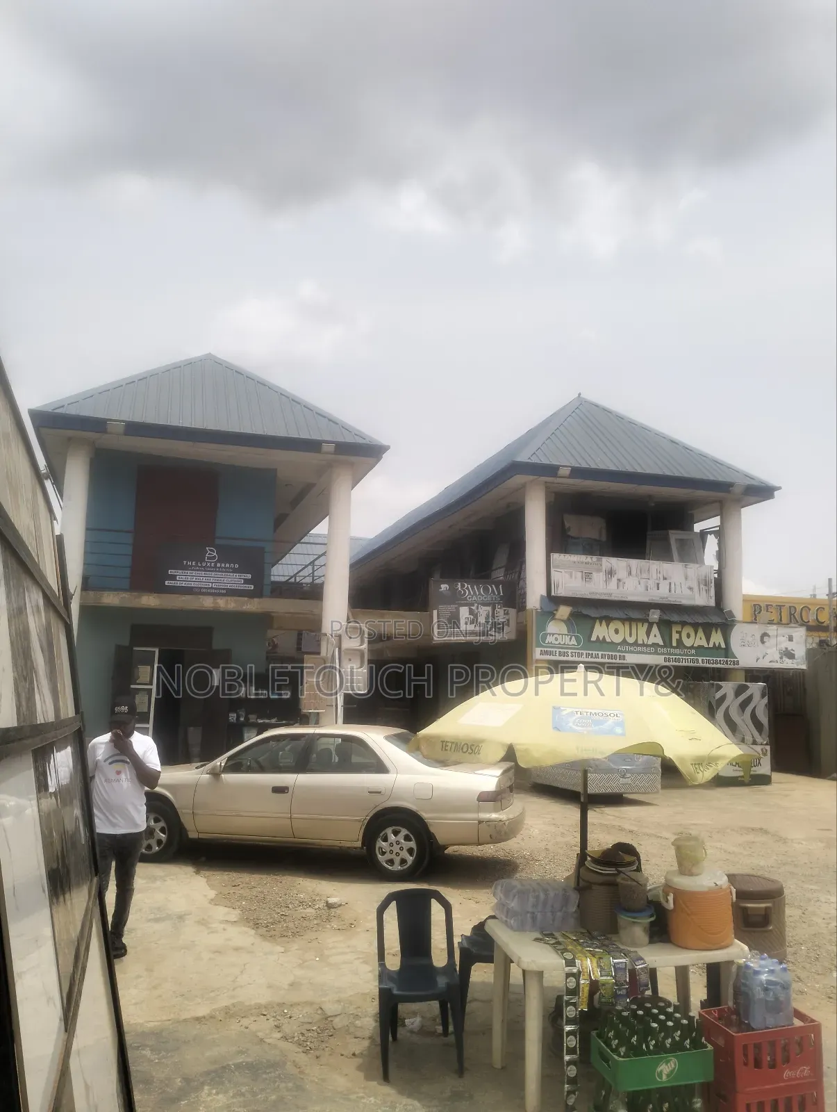 Commercial Complex With 24shops at Amule B/Stop Ipaja Ayobo Lagos