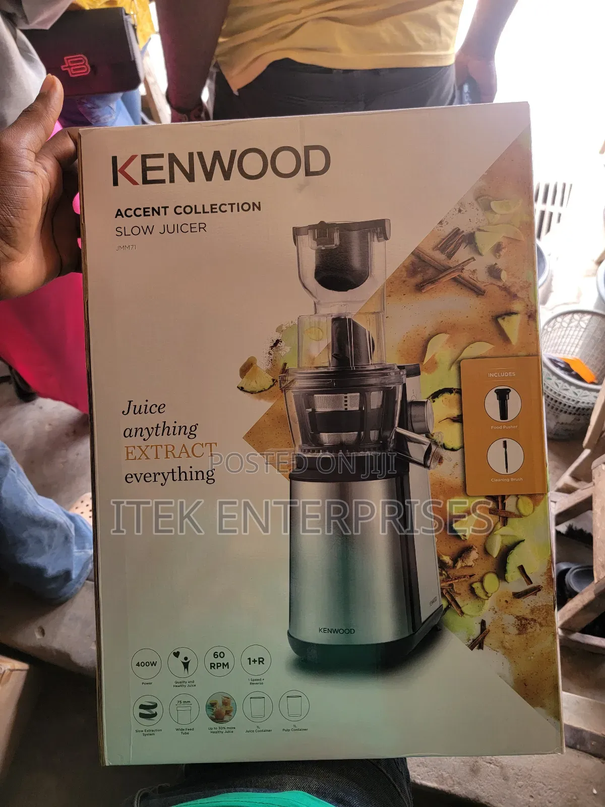 Kenwood Accent Collection Slow Juicer Jmm71