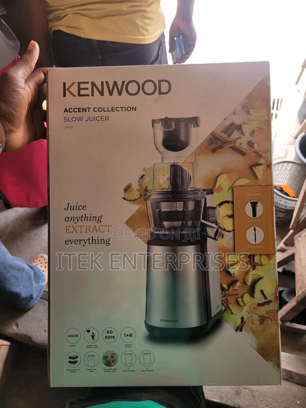 Kenwood Accent Collection Slow Juicer Jmm71
