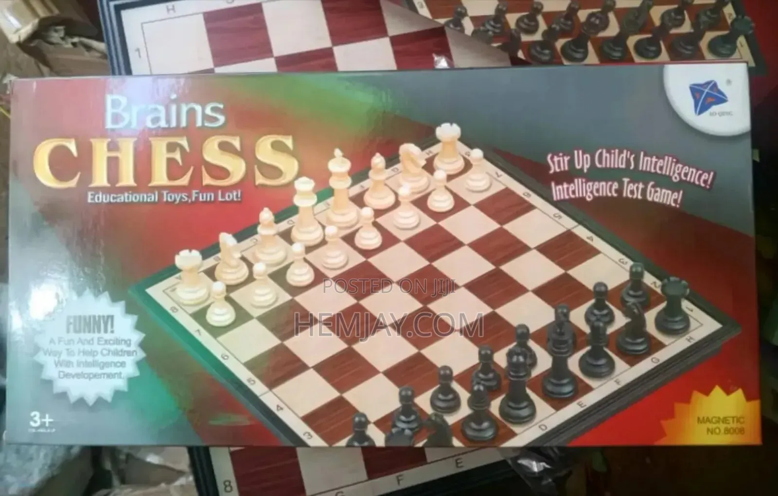 Standard Magnetic Chess Board for Tournament. Biggest Size