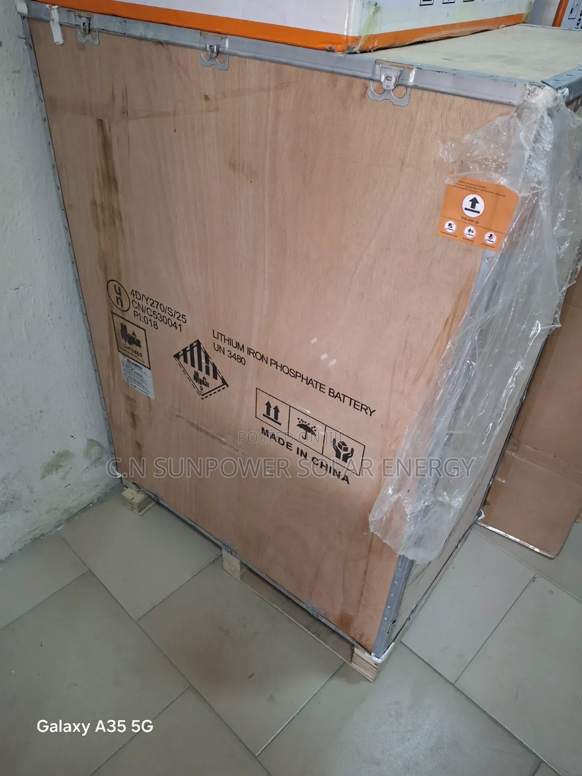 25kwh/ 51.2v Felicity Lithium-Ion Battery