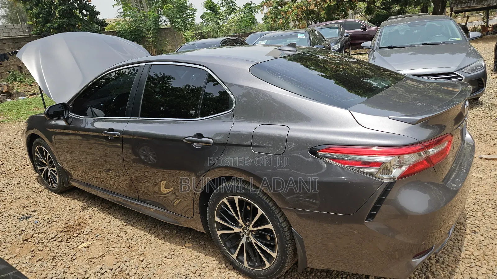 Toyota Camry SE (2.5L 4cyl 8A) 2019 Gray