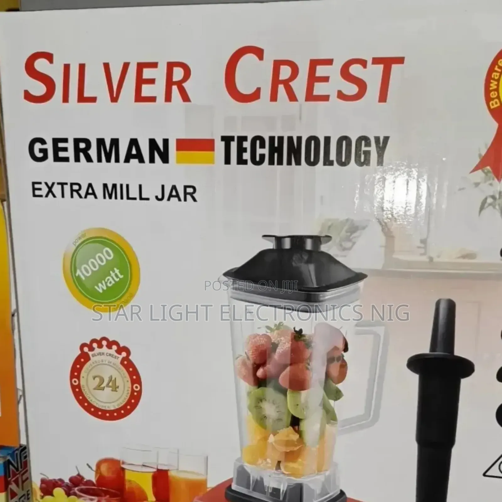 10000 Watts Silver Crest Blender