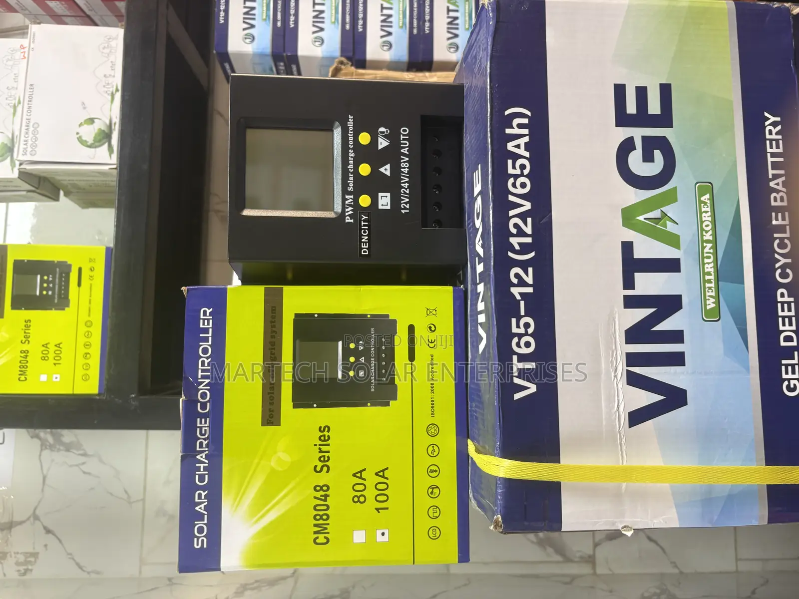 Dencity 100ah 12/24/48v Solar Charge Controller