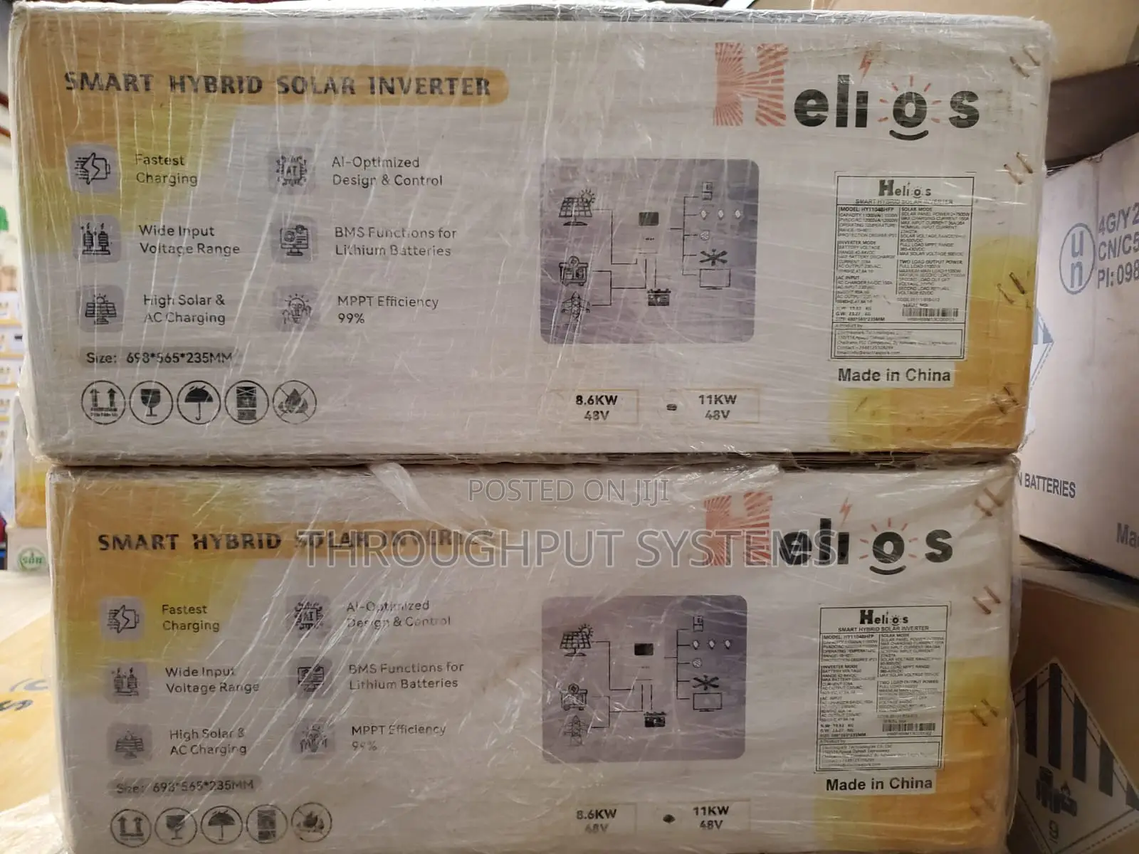 Helios Inverter - 8.6kw/48v Parallel