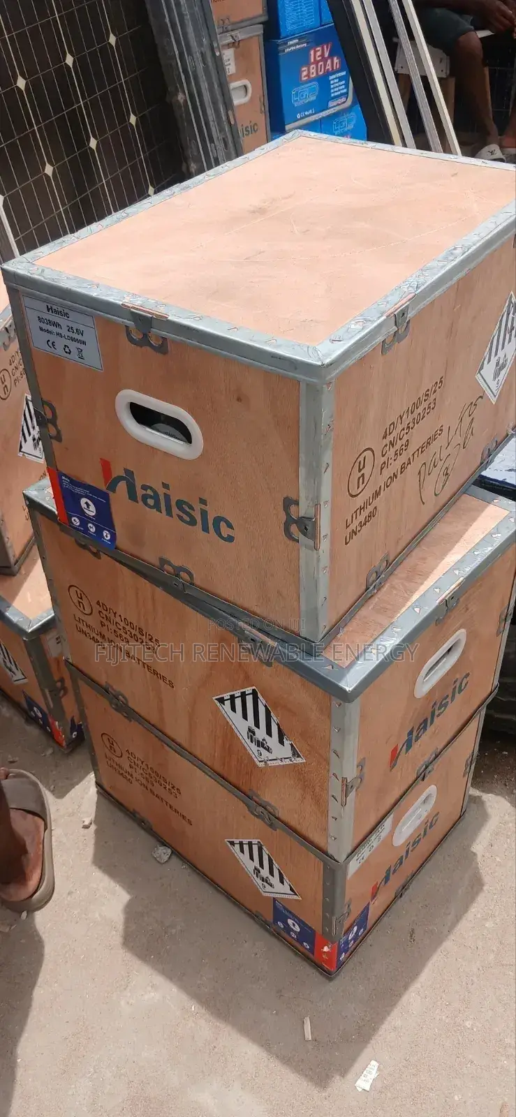 8kwh 24v Haisic Lithium Battery