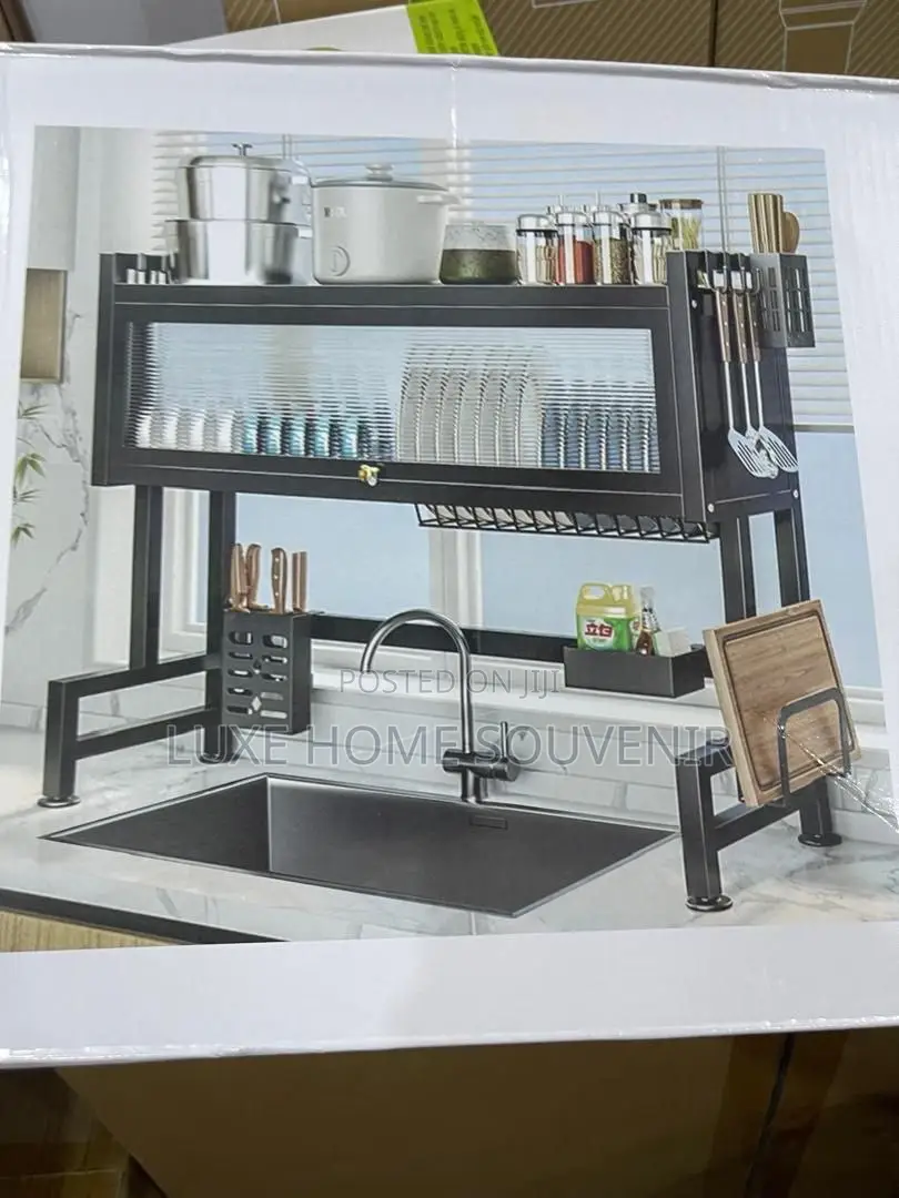 One Lawyer Over the Sink Rack With Cover