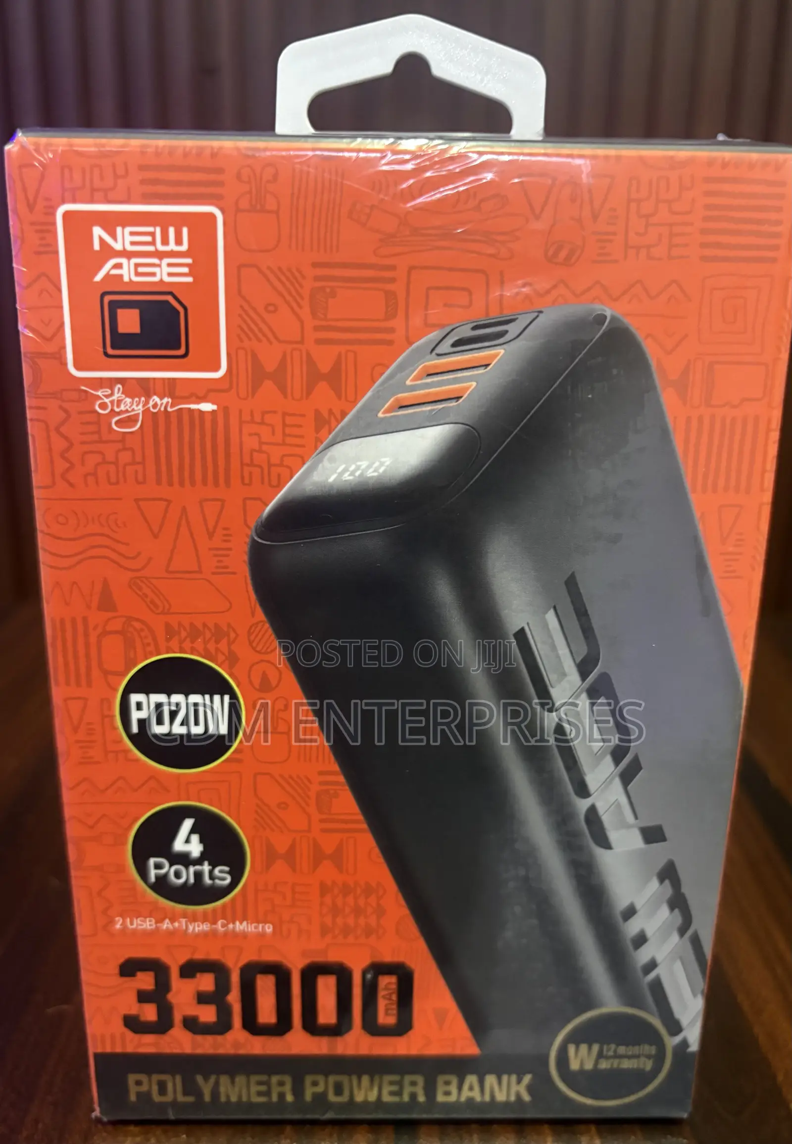 New Age 33000mah Powerbank
