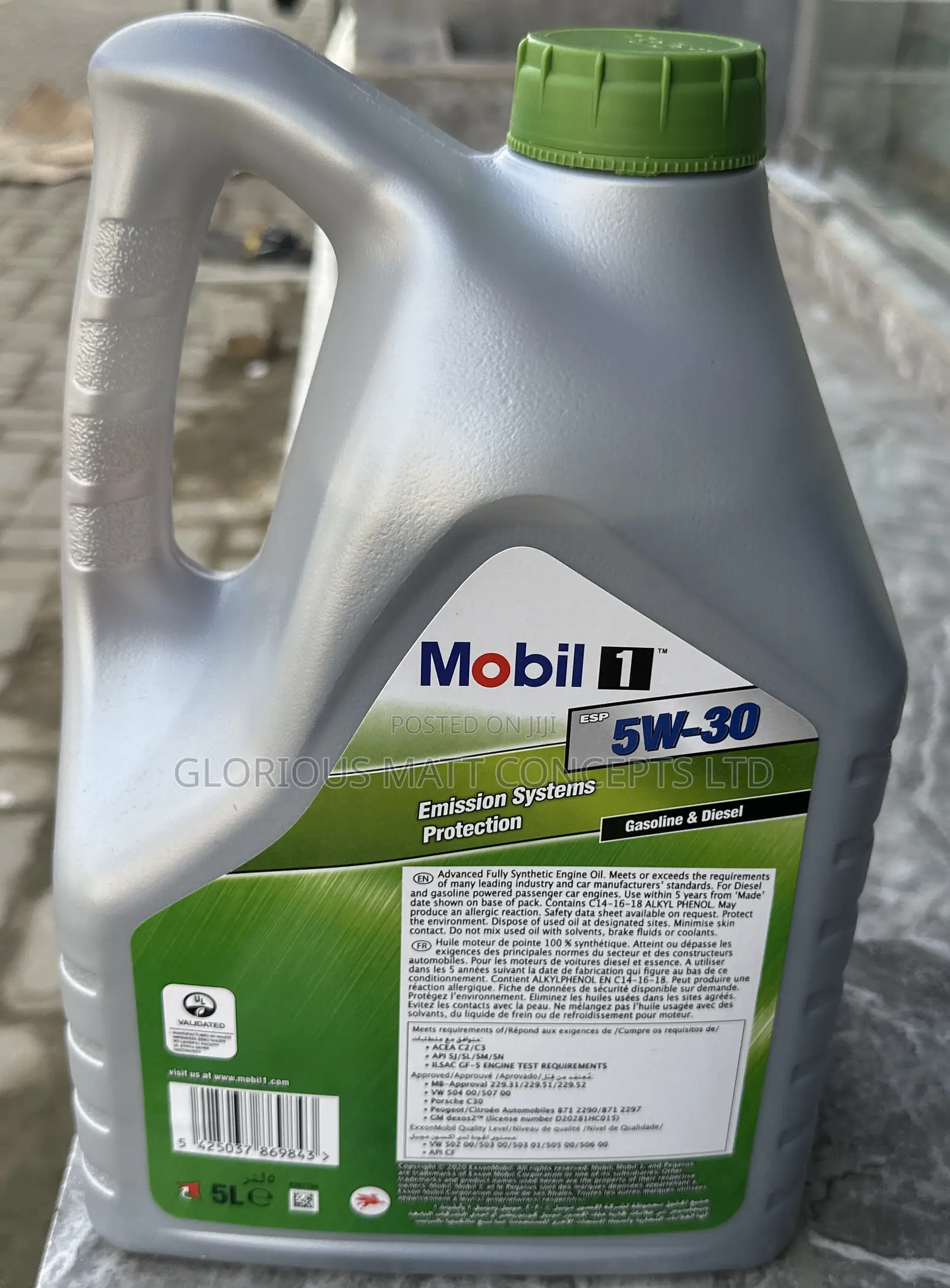Mobil1 Esp Formula P Fully Synthetic Engine Oil