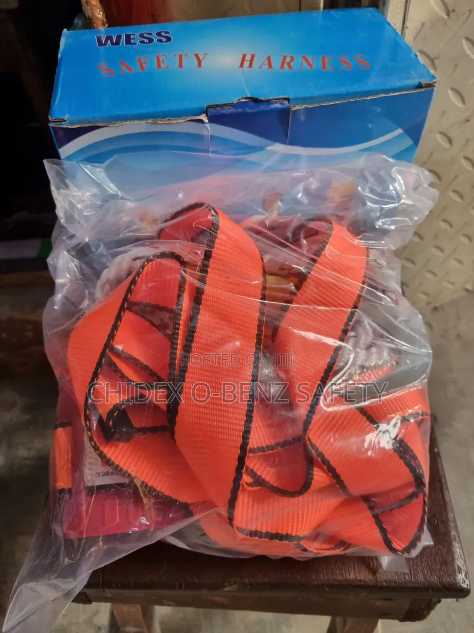 Industrial Full Body Safety Harness With Lanyard
