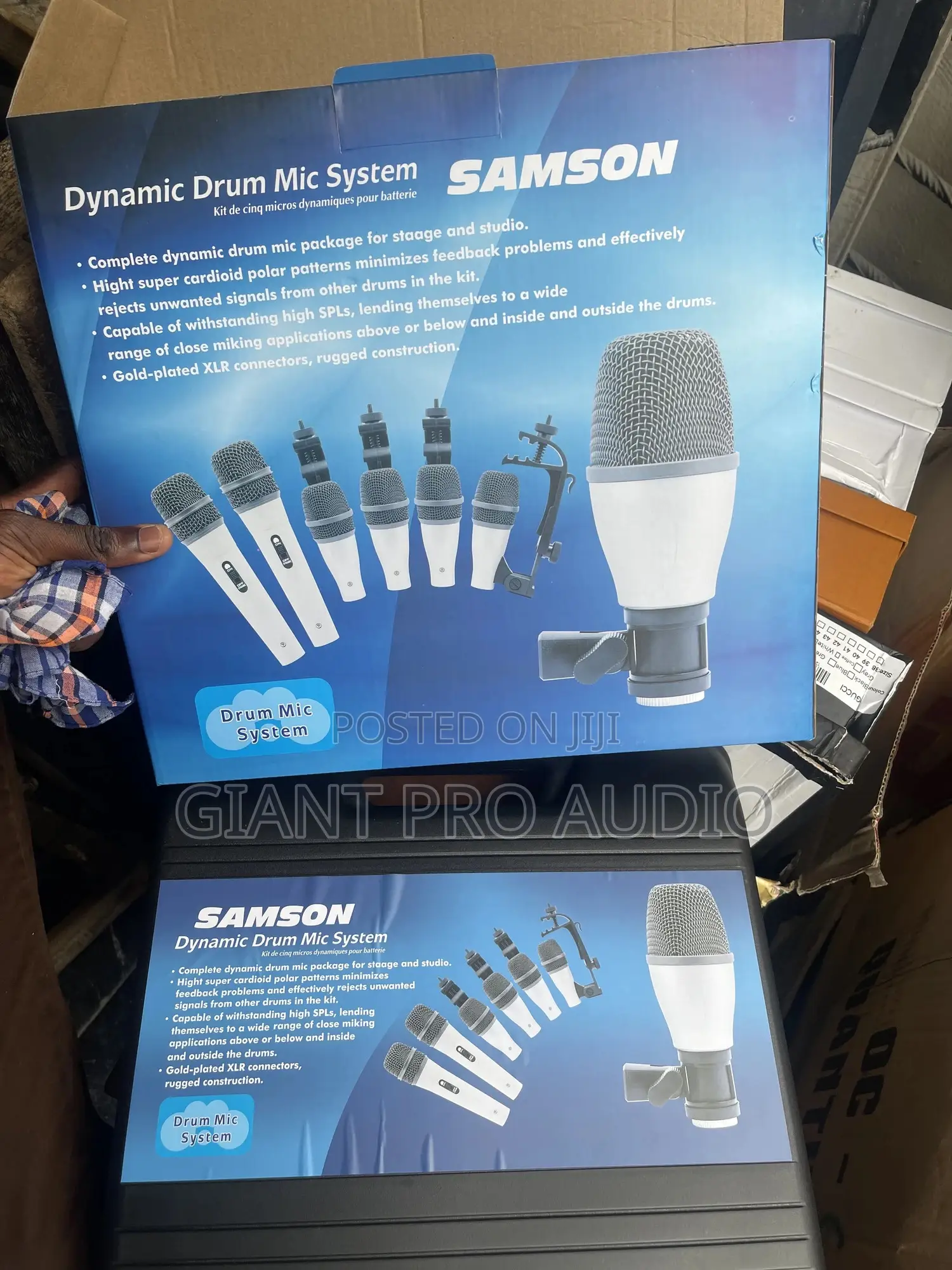 Samson Dynamic 7 Set Drum Mic System