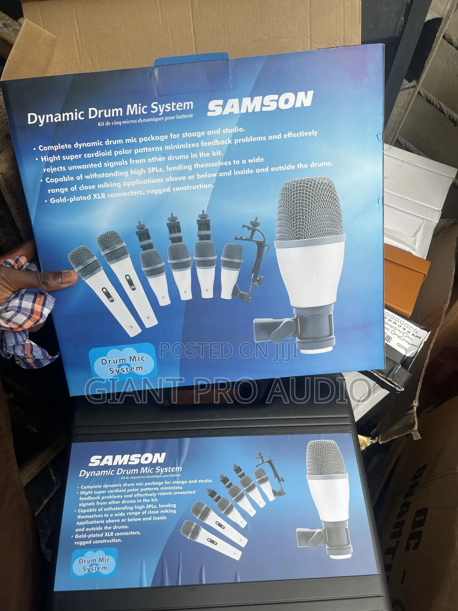 Samson Dynamic 7 Set Drum Mic System