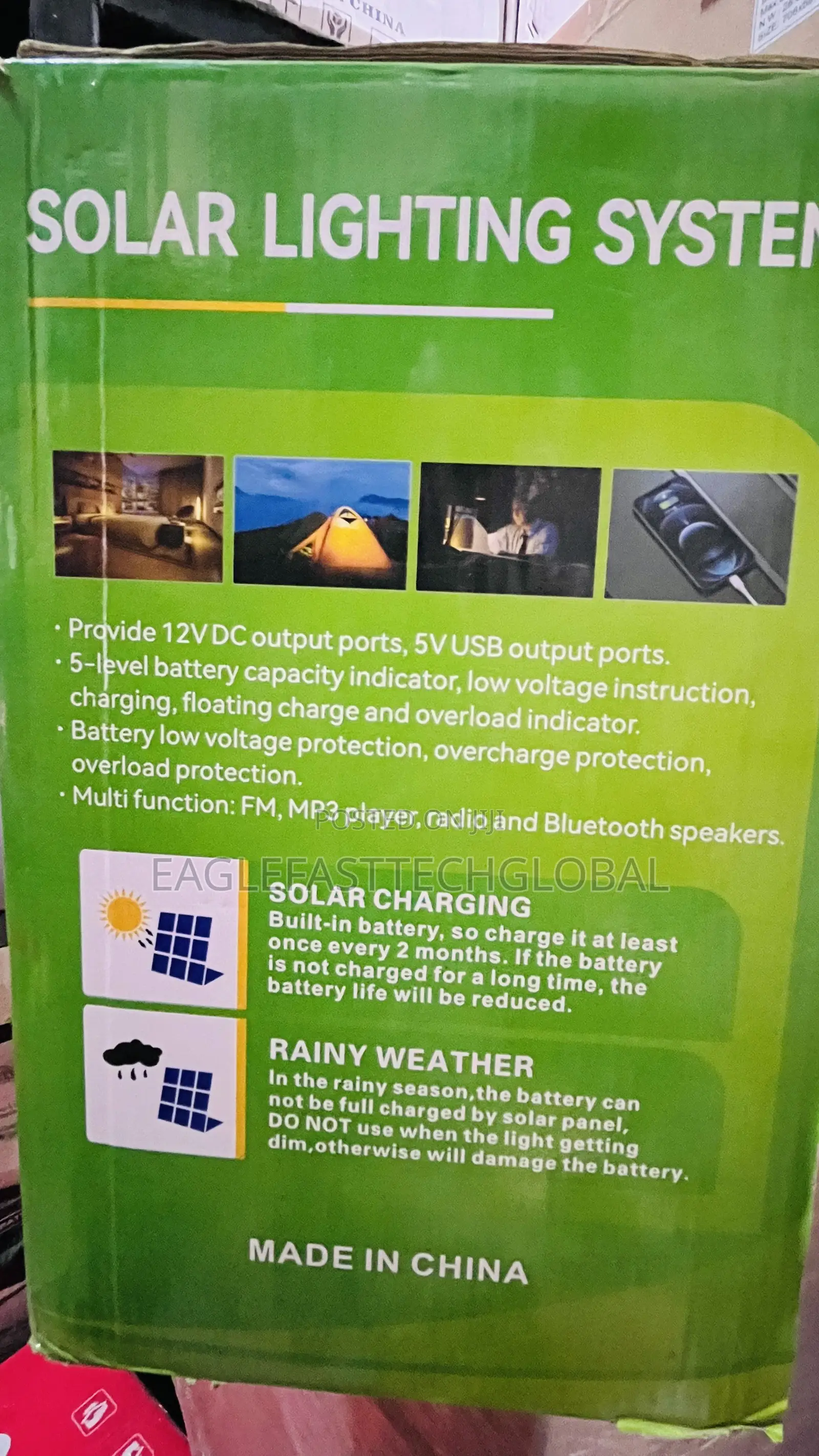 Super Vision Solar Lighting System