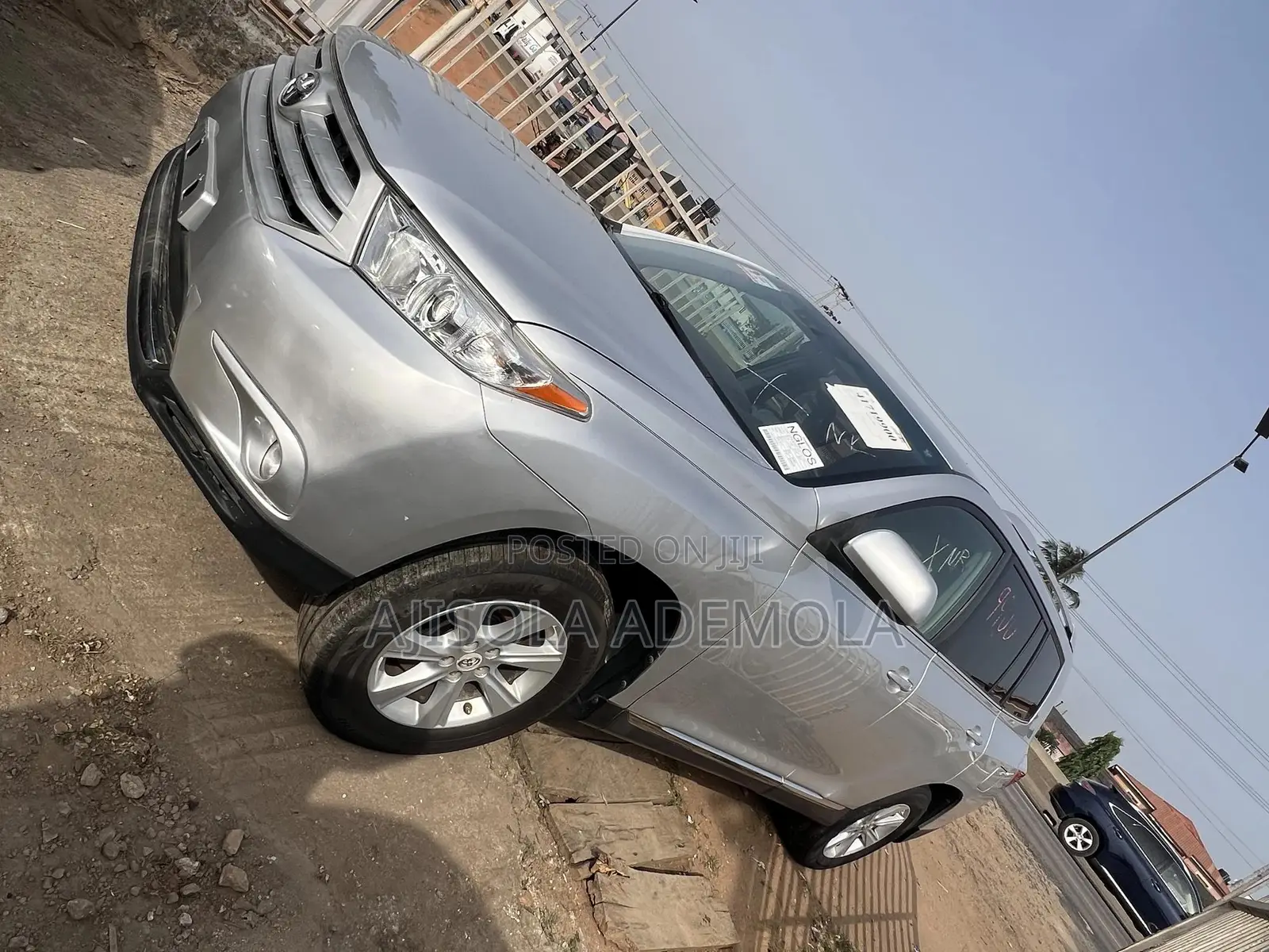 Toyota Highlander Limited 2012 Silver