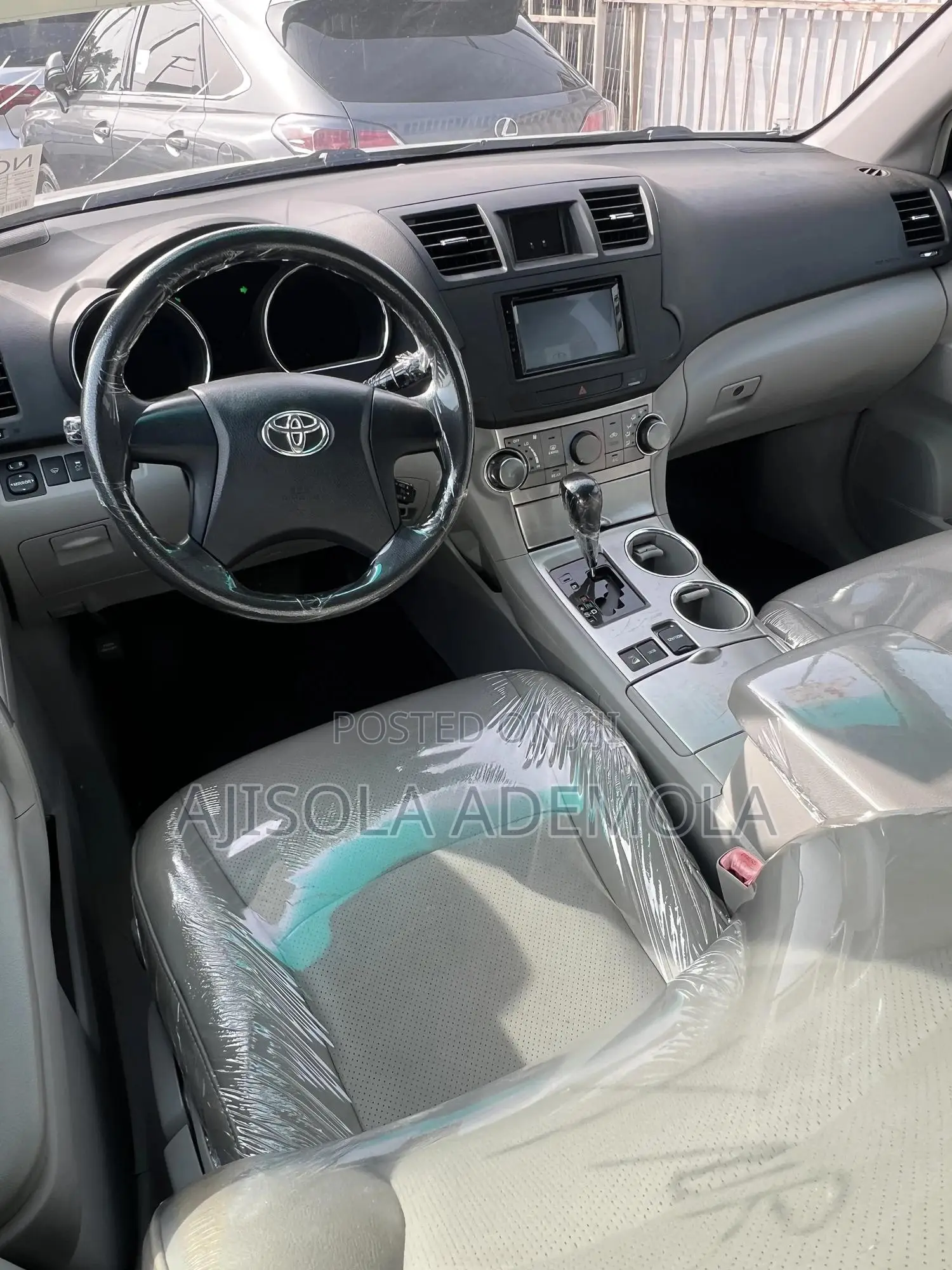 Toyota Highlander Limited 2012 Silver