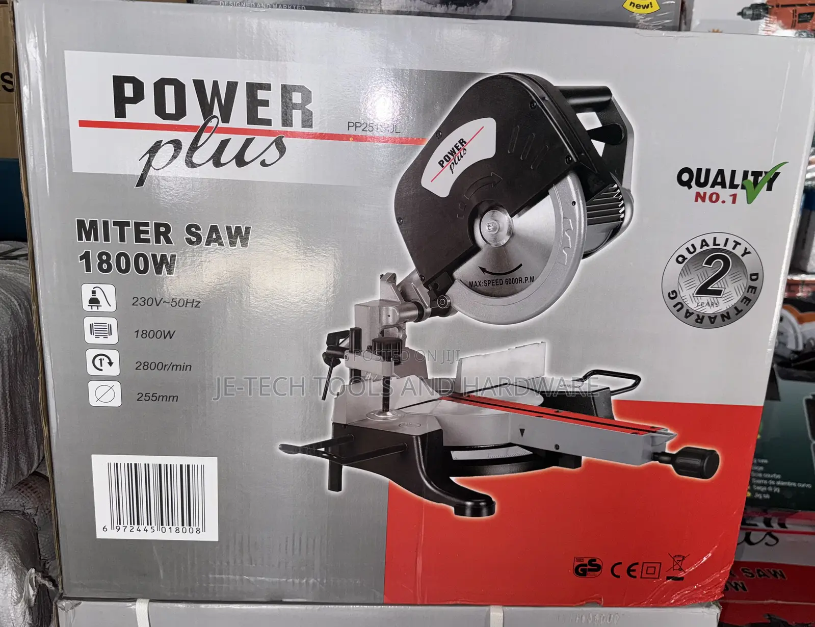 Powerplus 1800w Motor Miter Saw (Model Pp251sul)