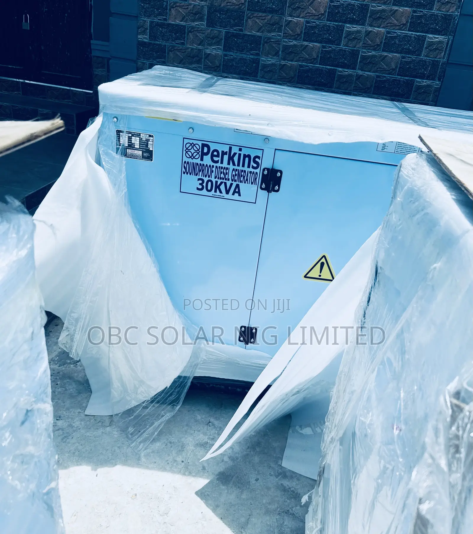 30kva Perkins – No Noiseless , Pure Power Soundproof Generator