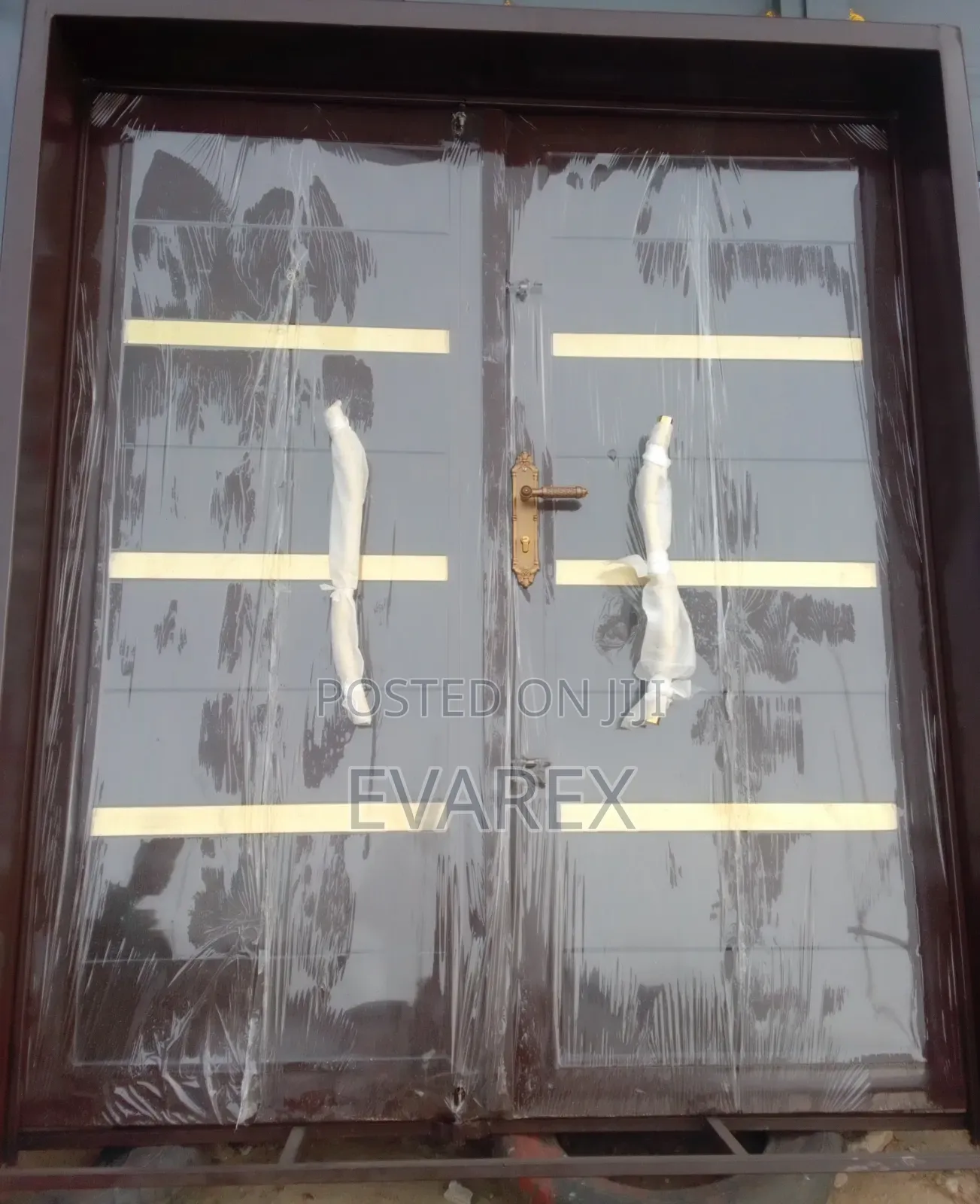 Luxury Steel Double Door 6ft X 7ft Turkey/Ng.