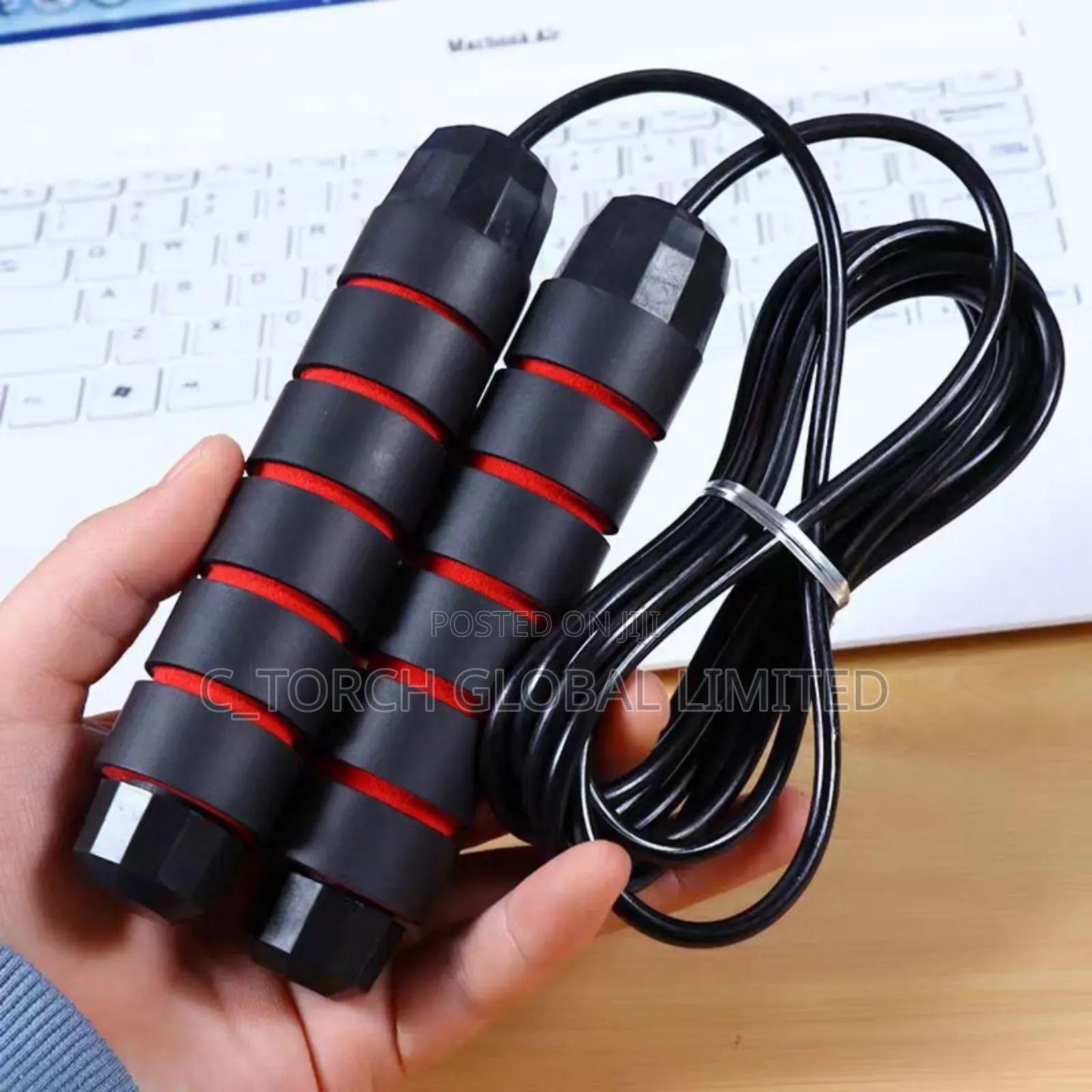 Adjustable Weighted Jump Rope
