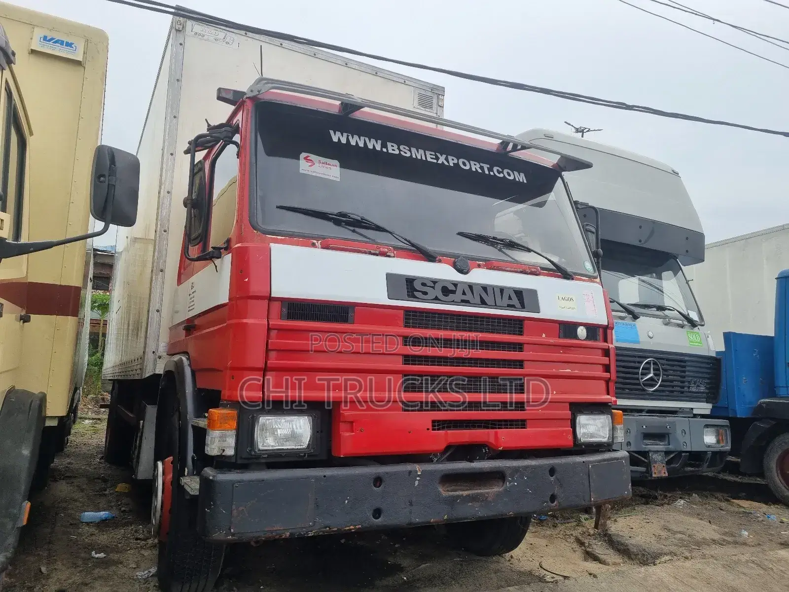 Scania Container Double Cabin Truck