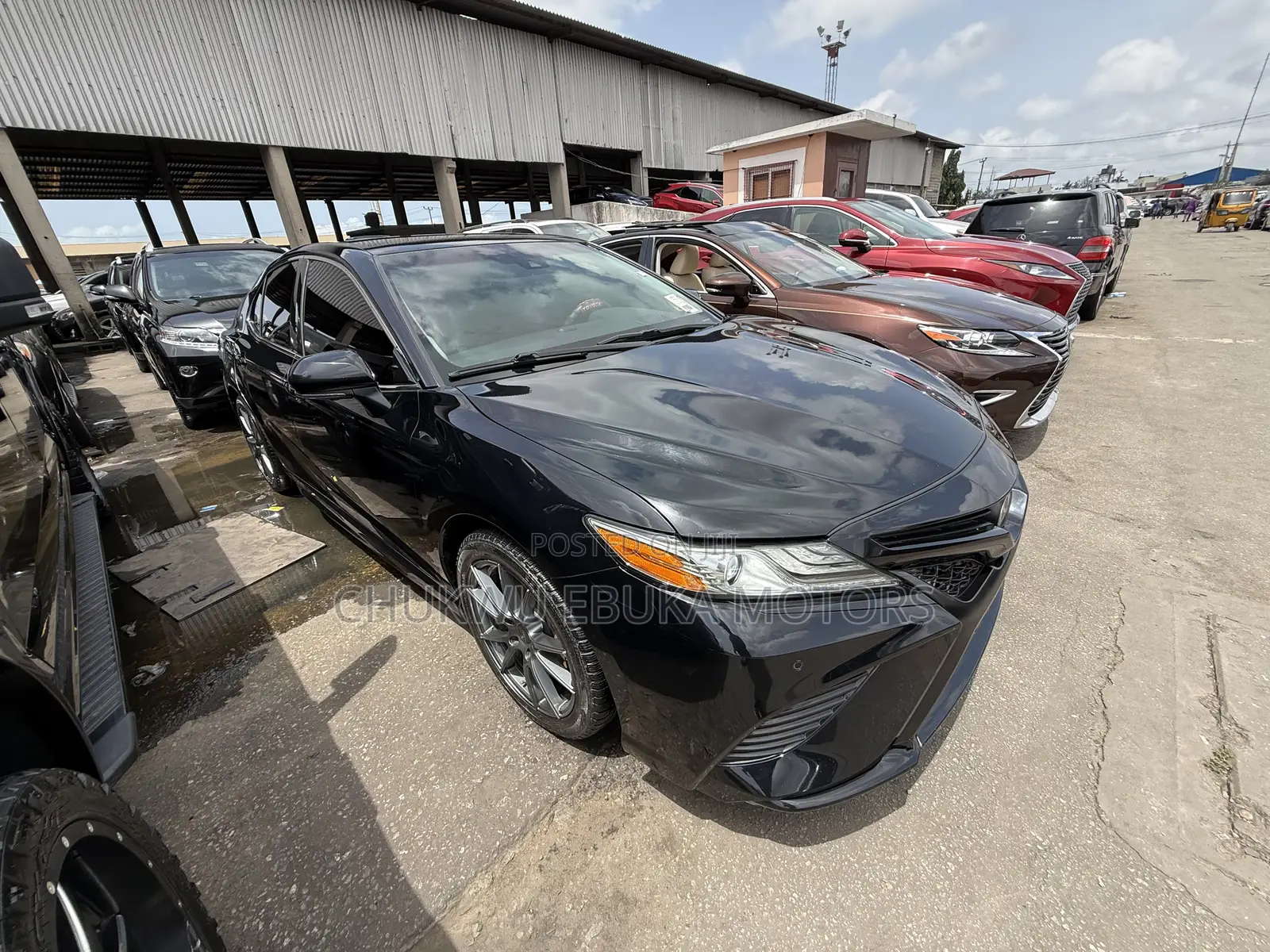 Toyota Camry XSE FWD (2.5L 4cyl 8AM) 2018 Black